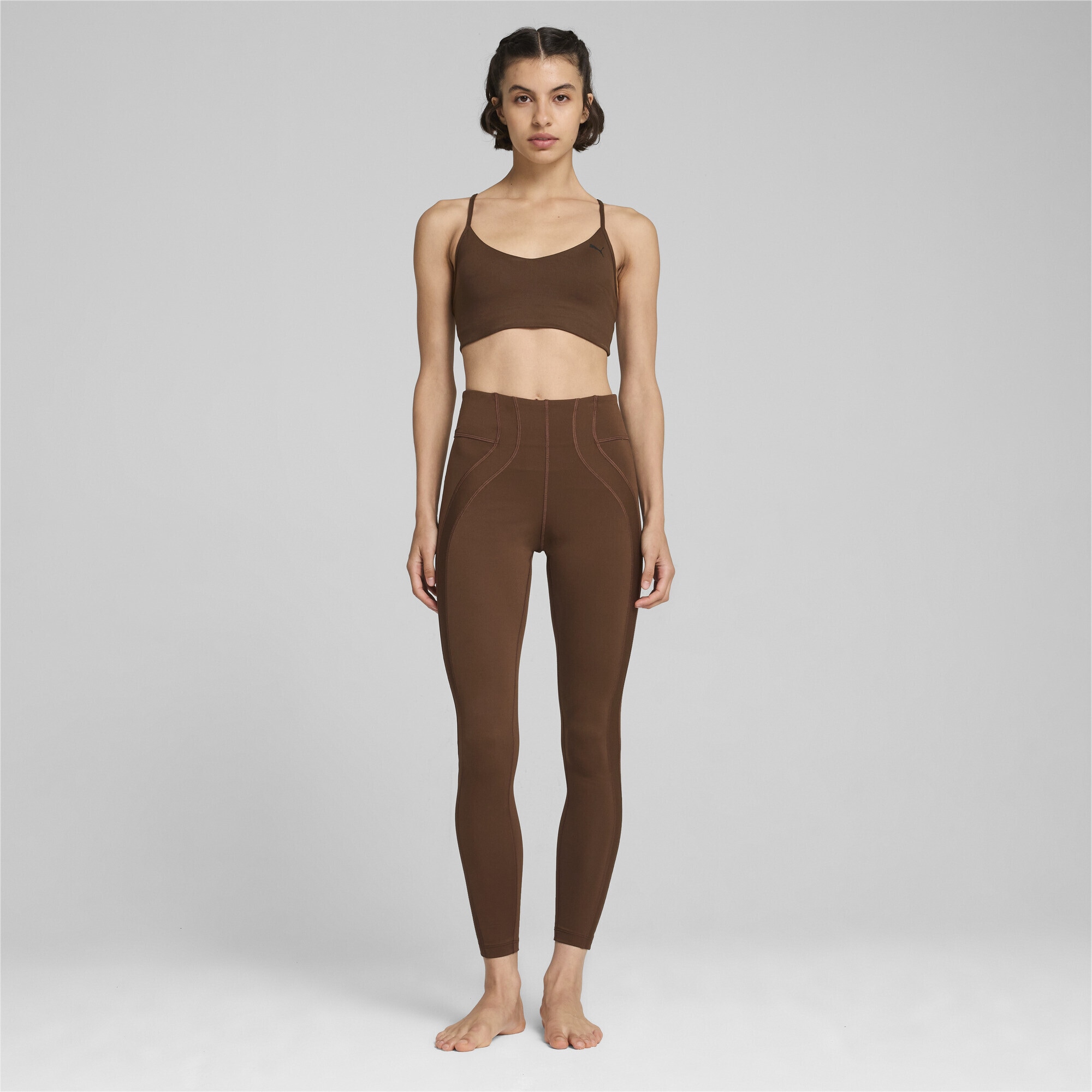 PUMA Yogaleggings "CLOUDSPUN Gerippte High Waist-Leggings Damen" günstig online kaufen