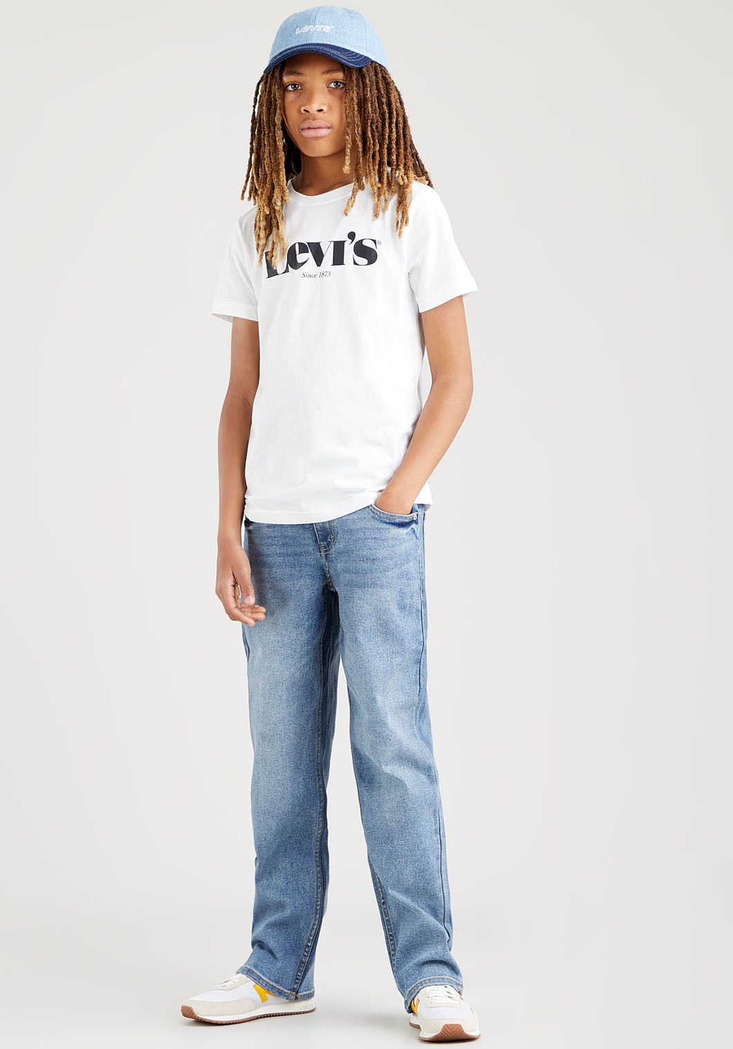 Levis Kids "LVB STAY LOOSE TAPER JEANS" for BOYS