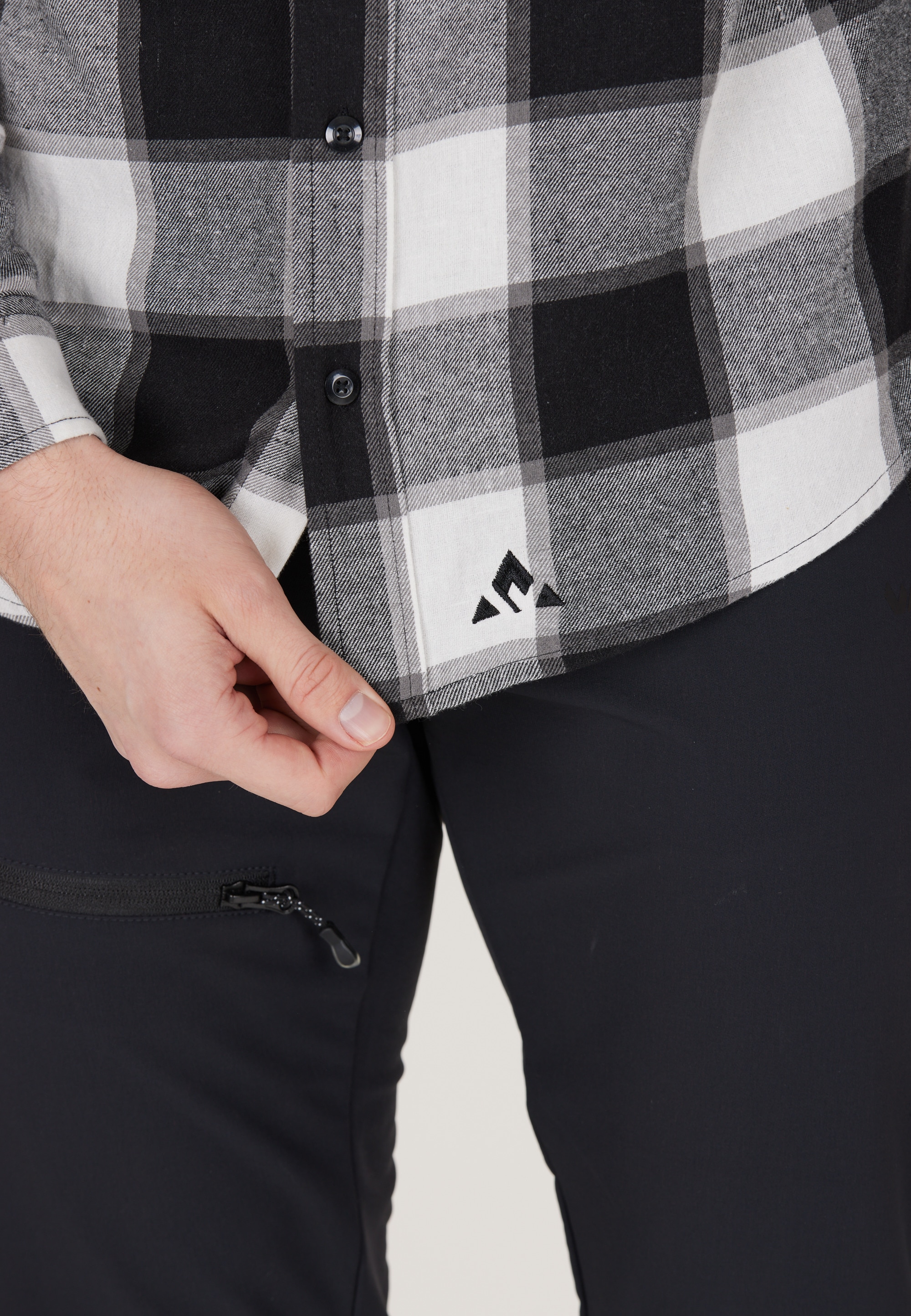 WHISTLER Fleeceshirt »Caspar«, aus weichem Baumwollmaterial