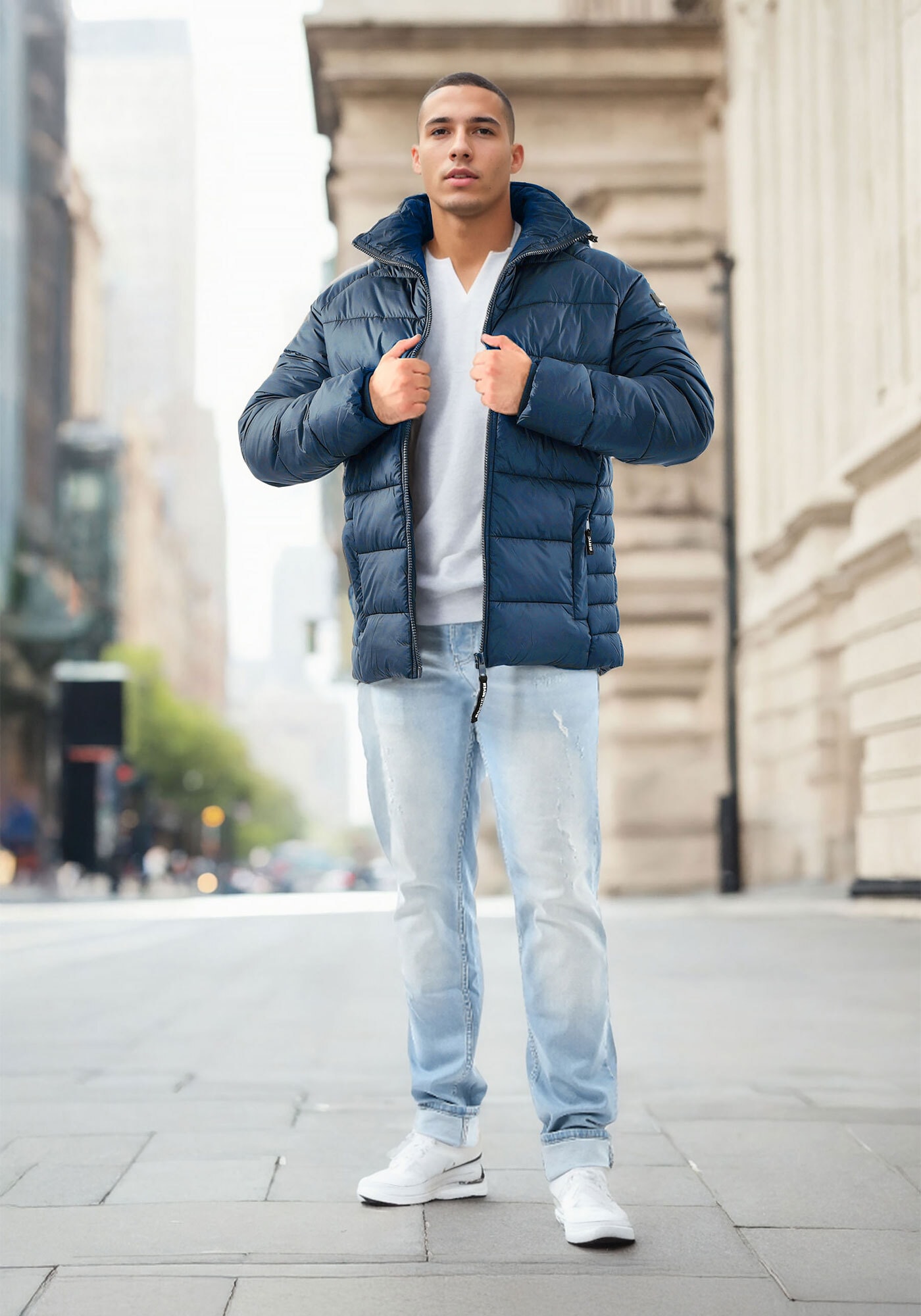 Arctic Seven Winterjacke »ASRodrii«, mit warmem Teddyfell und abnehmbarer Kapuze