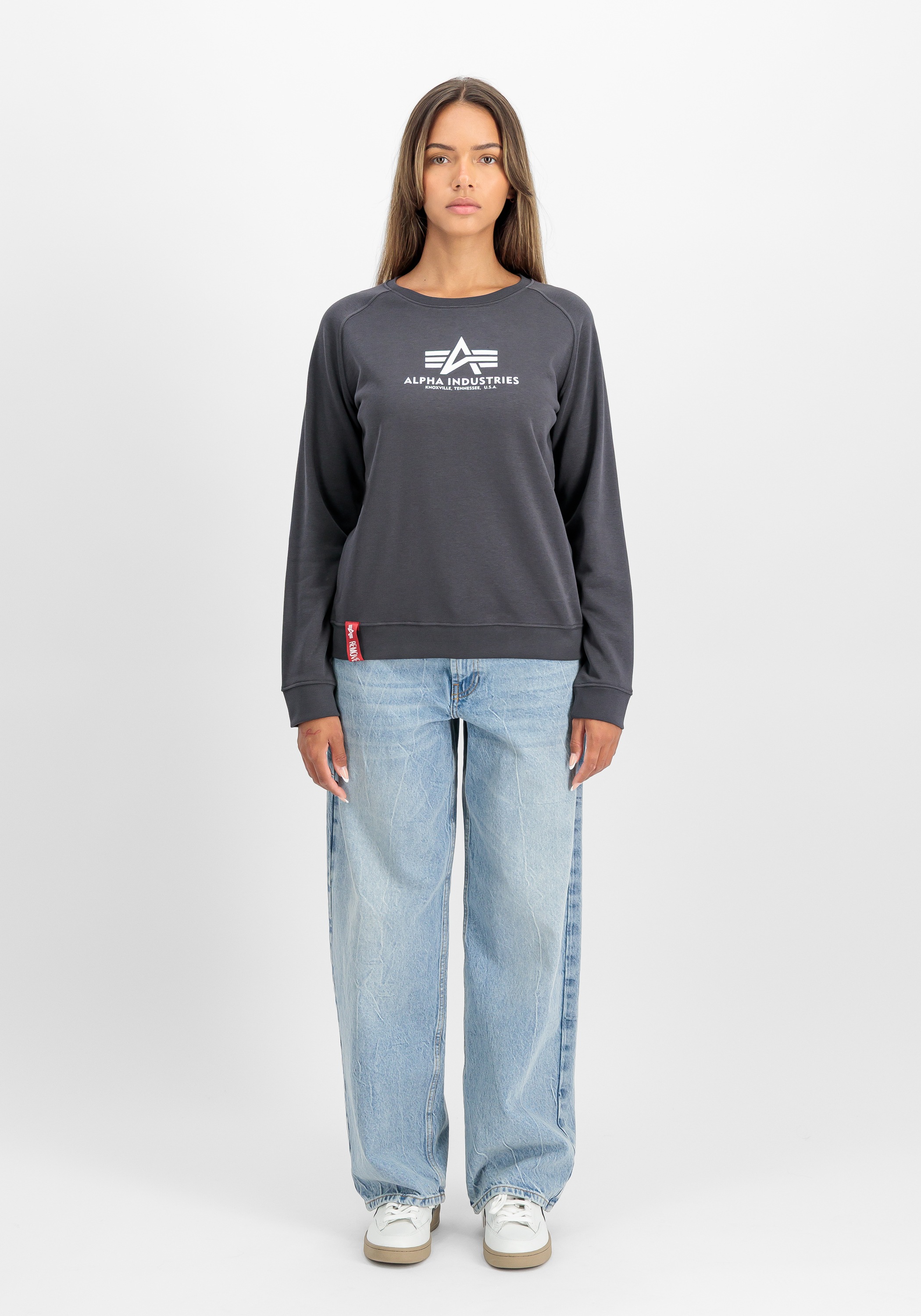 Thumbnail - Alpha Industries Sweater "New Basic Sweatshirt BL W"