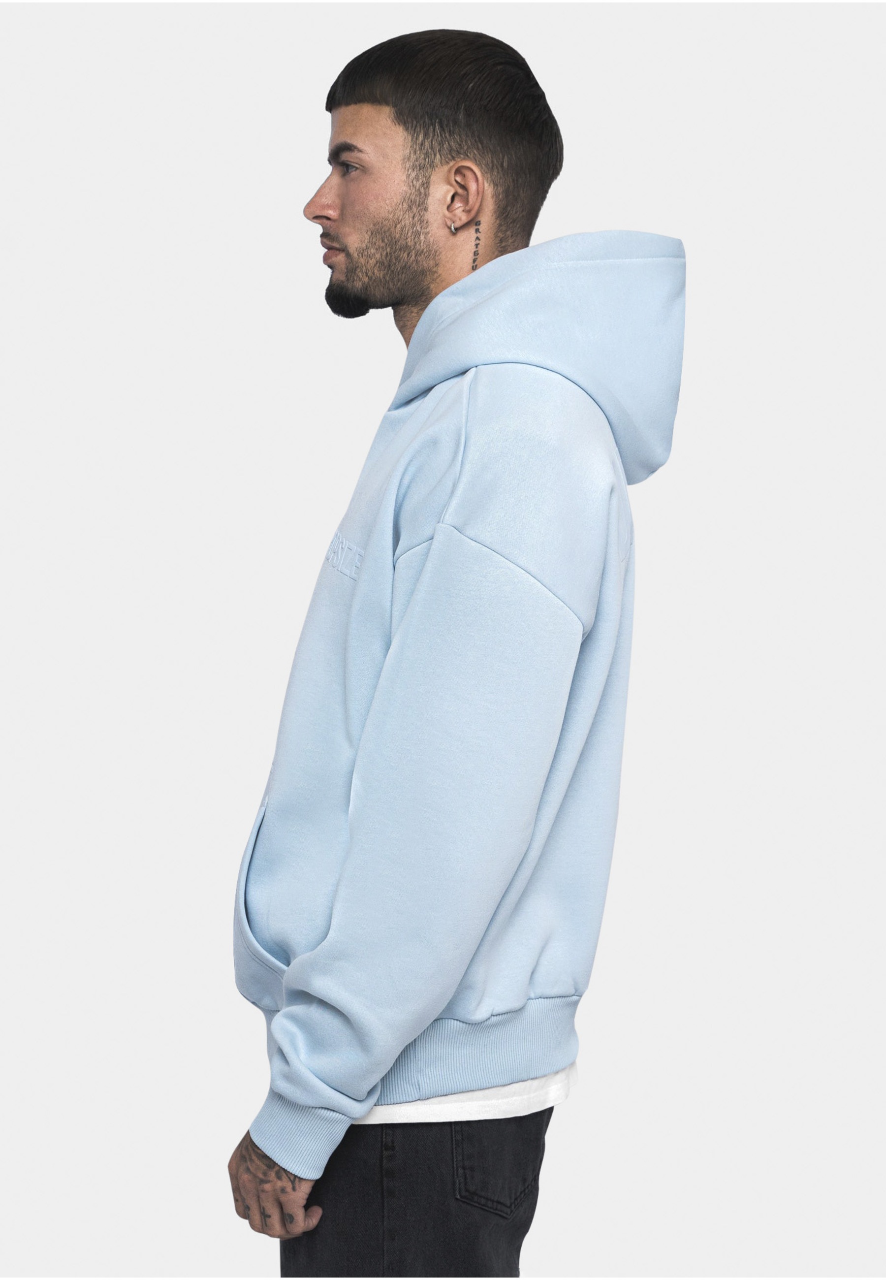 Dropsize Kapuzenpullover »Dropsize Herren Heavy Oversize HD Print Hoodie« 1 Stk.