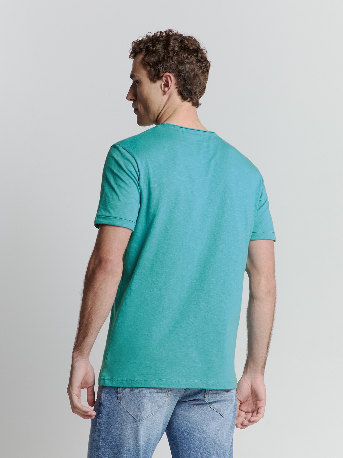 NO EXCESS T-Shirt "No Excess T-Shirt mit Rundhalsausschnitt T-Shirt Crewnec günstig online kaufen