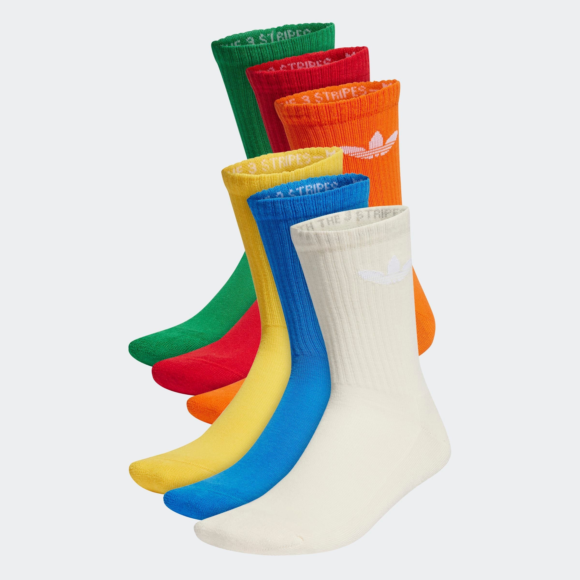 adidas Originals "TREFOIL CUSHION CREW, 6 PAAR" 6 Paar tlg. für Erwachsene, im praktischen 6er-Pack, mit Trefoil Logo