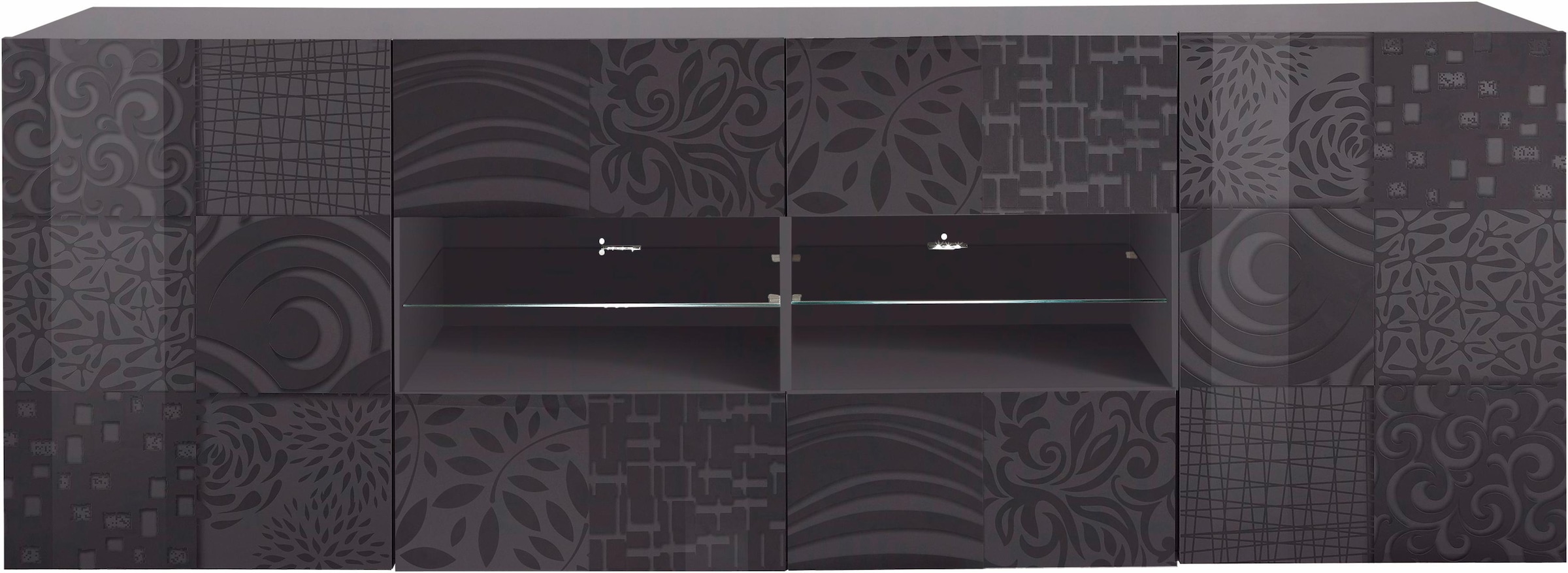 LC Sideboard »Miro«, Breite 241 cm mit dekorativem