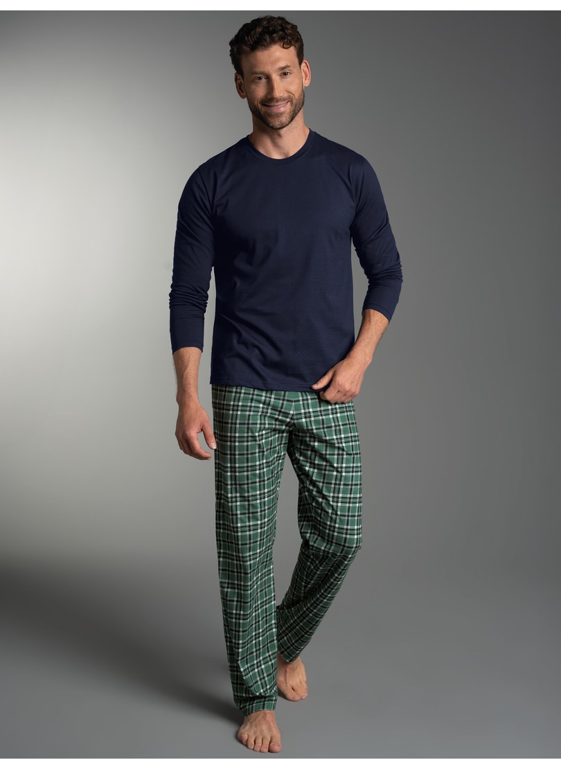 Trigema Schlafanzug "TRIGEMA Pyjama im Karo Style" 1 Stk. tlg. günstig online kaufen