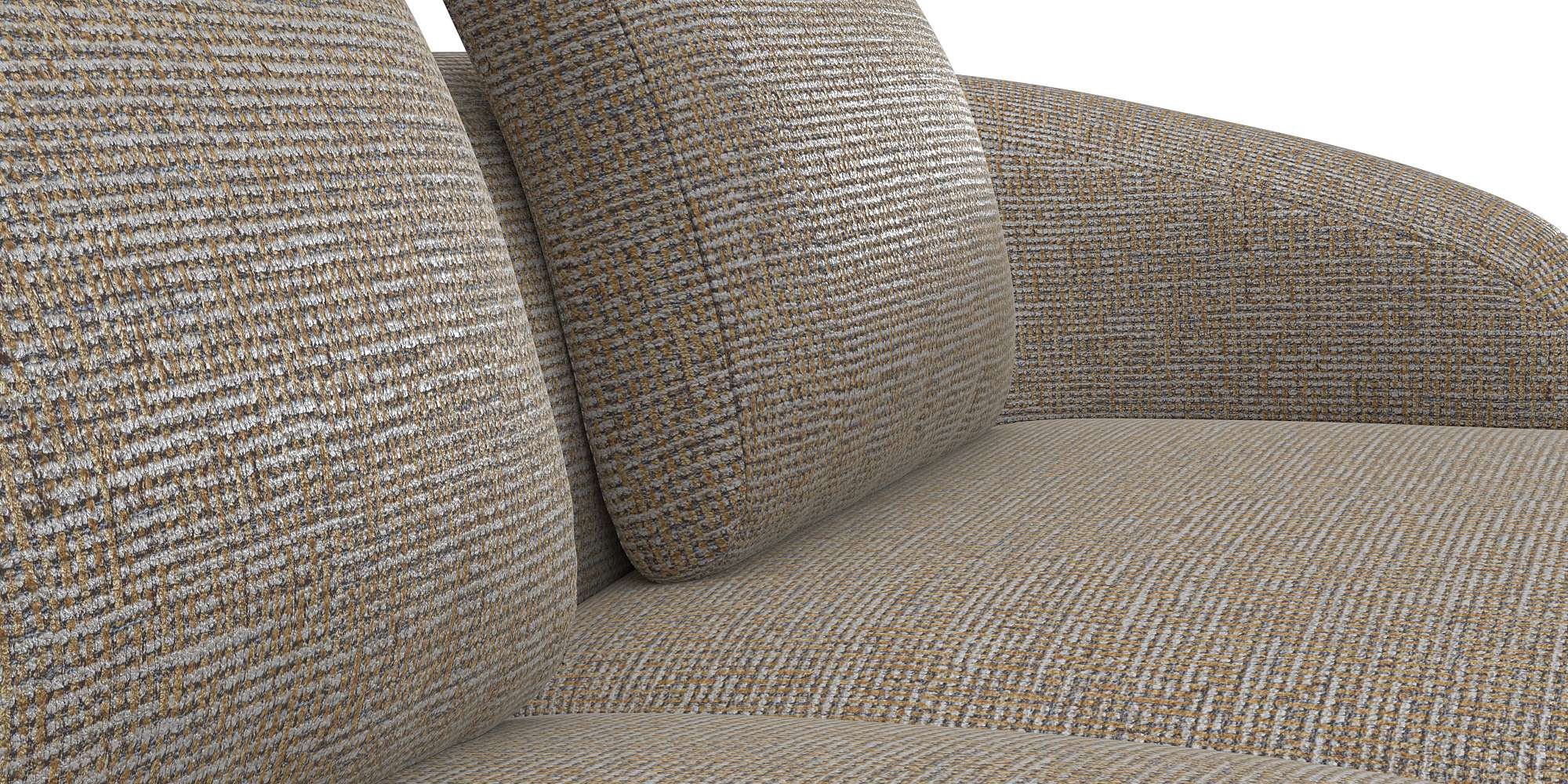 FLEXLUX Wohnlandschaft »Torino, rund, L-Form, Sofa-Ecke mit Recamiere, Longchair-Sofa«, Modernes, organisches Sofa-Design, Kaltschaum, Wellenunterfederung