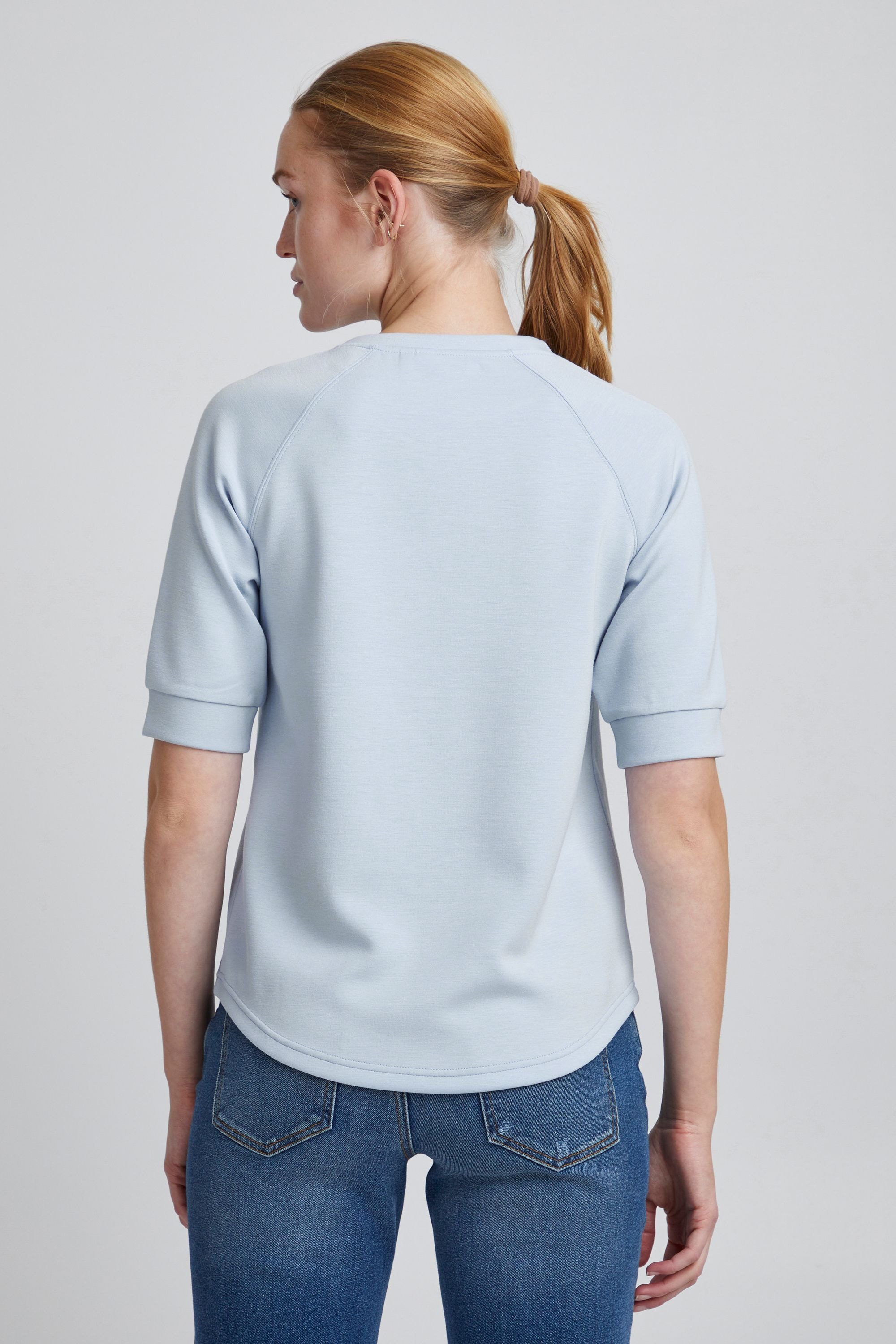 b.young Kurzarmshirt »Kurzarmshirt BYPusti«