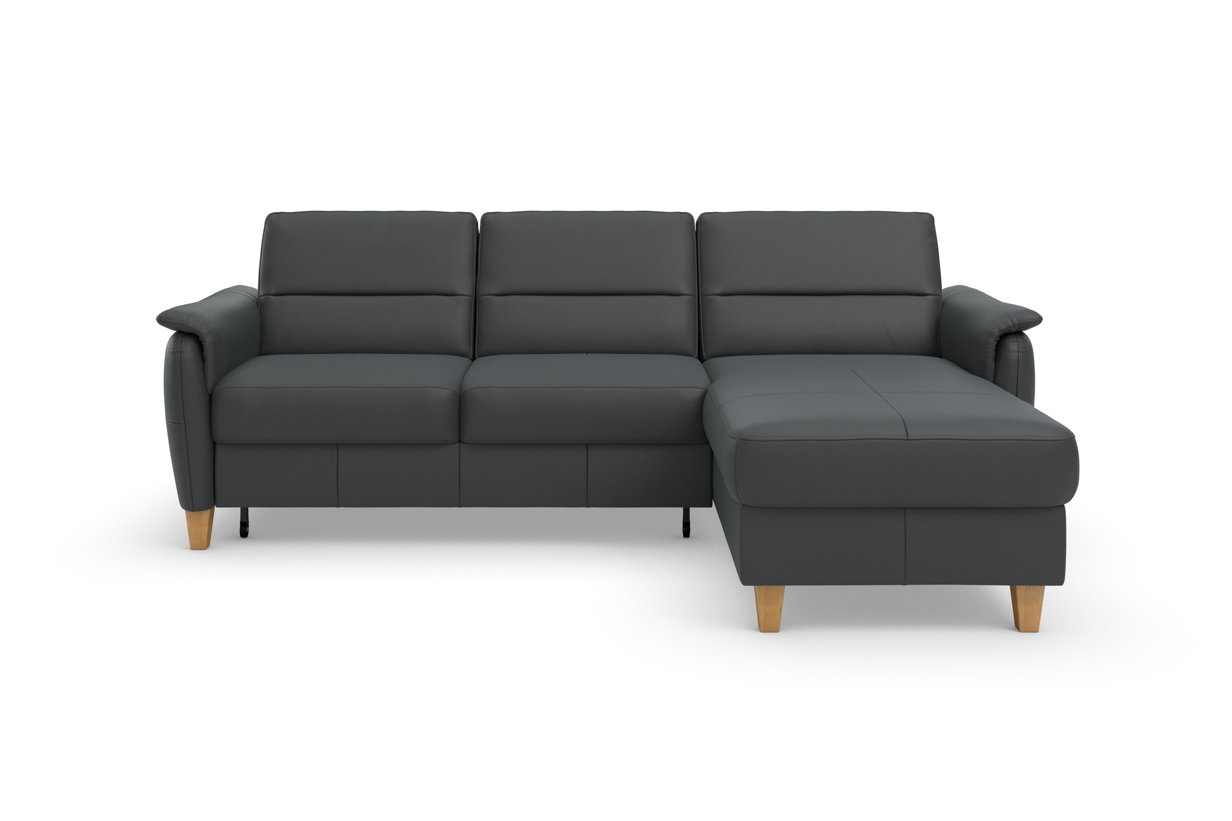 Home affaire Ecksofa "Palmera L-Form", Federkern, wahlweise mit Bettfunktio günstig online kaufen