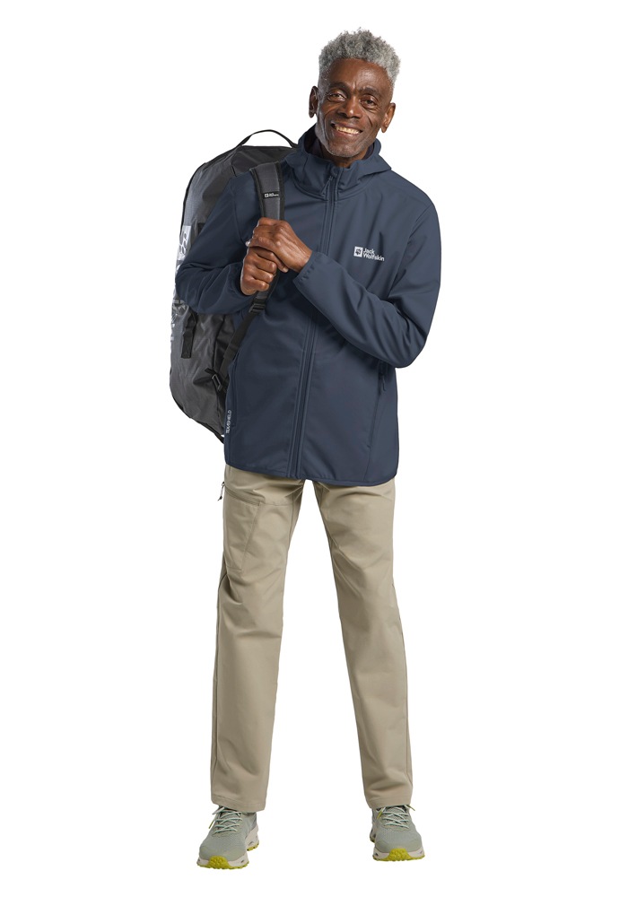 Thumbnail - Jack Wolfskin Softshelljacke "BORNBERG HOODY M" mit Kapuze