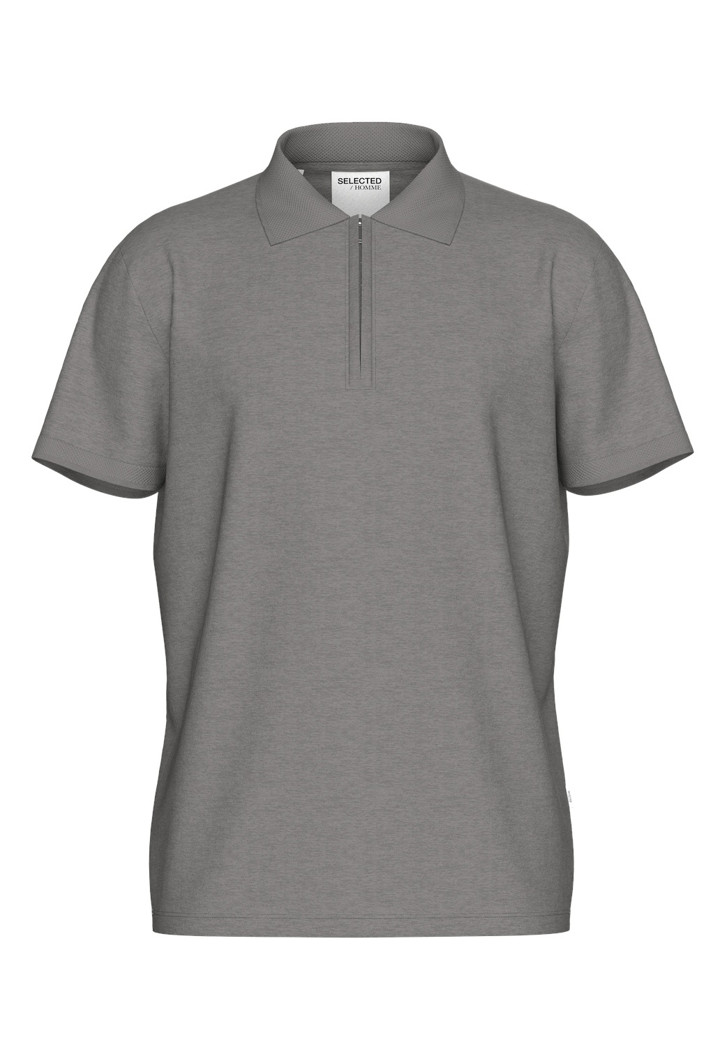 SELECTED HOMME Poloshirt »SLHFAVE ZIP SS POLO NOOS«