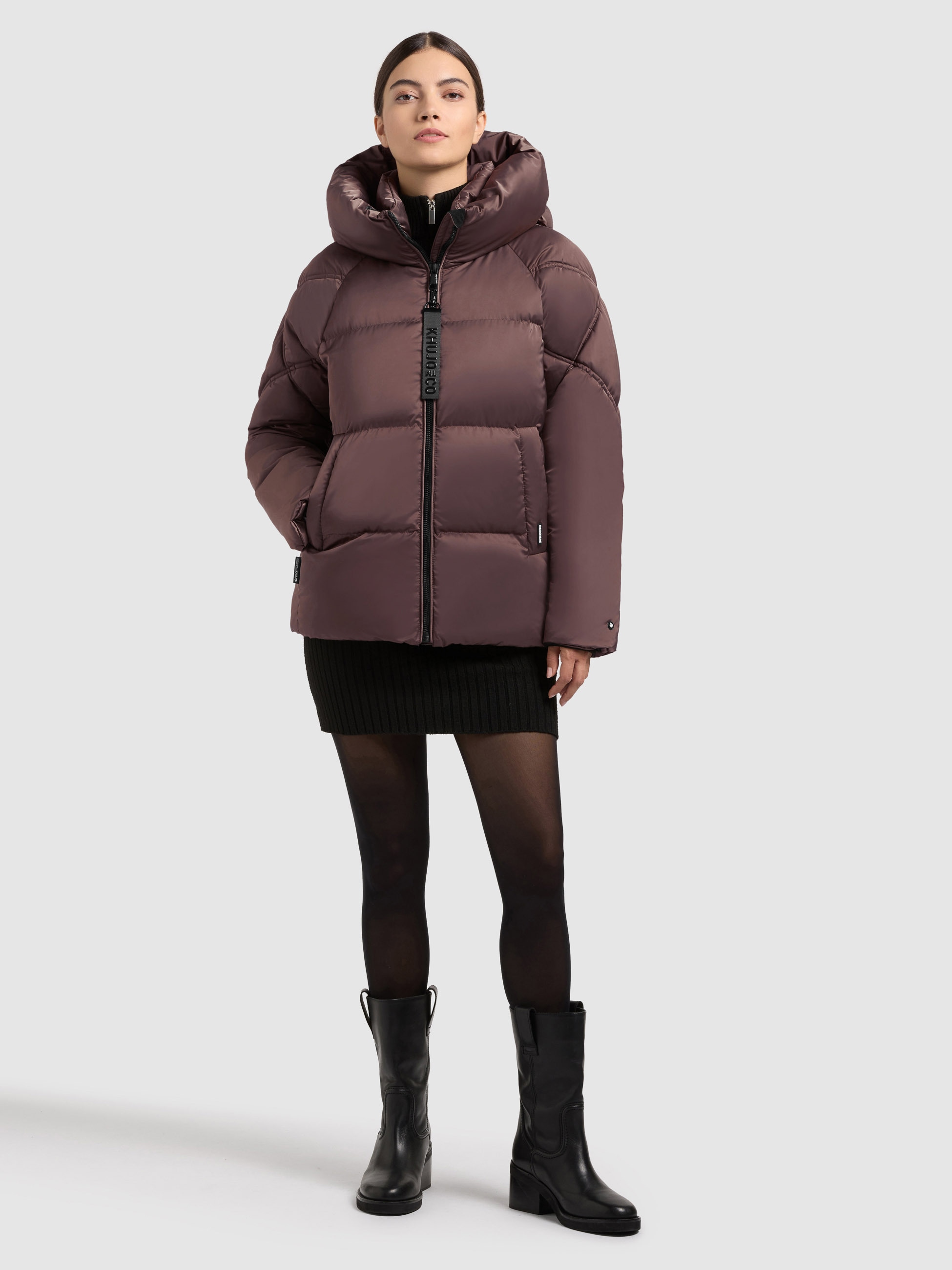 khujo Steppjacke »ISETT2« mit Kapuze