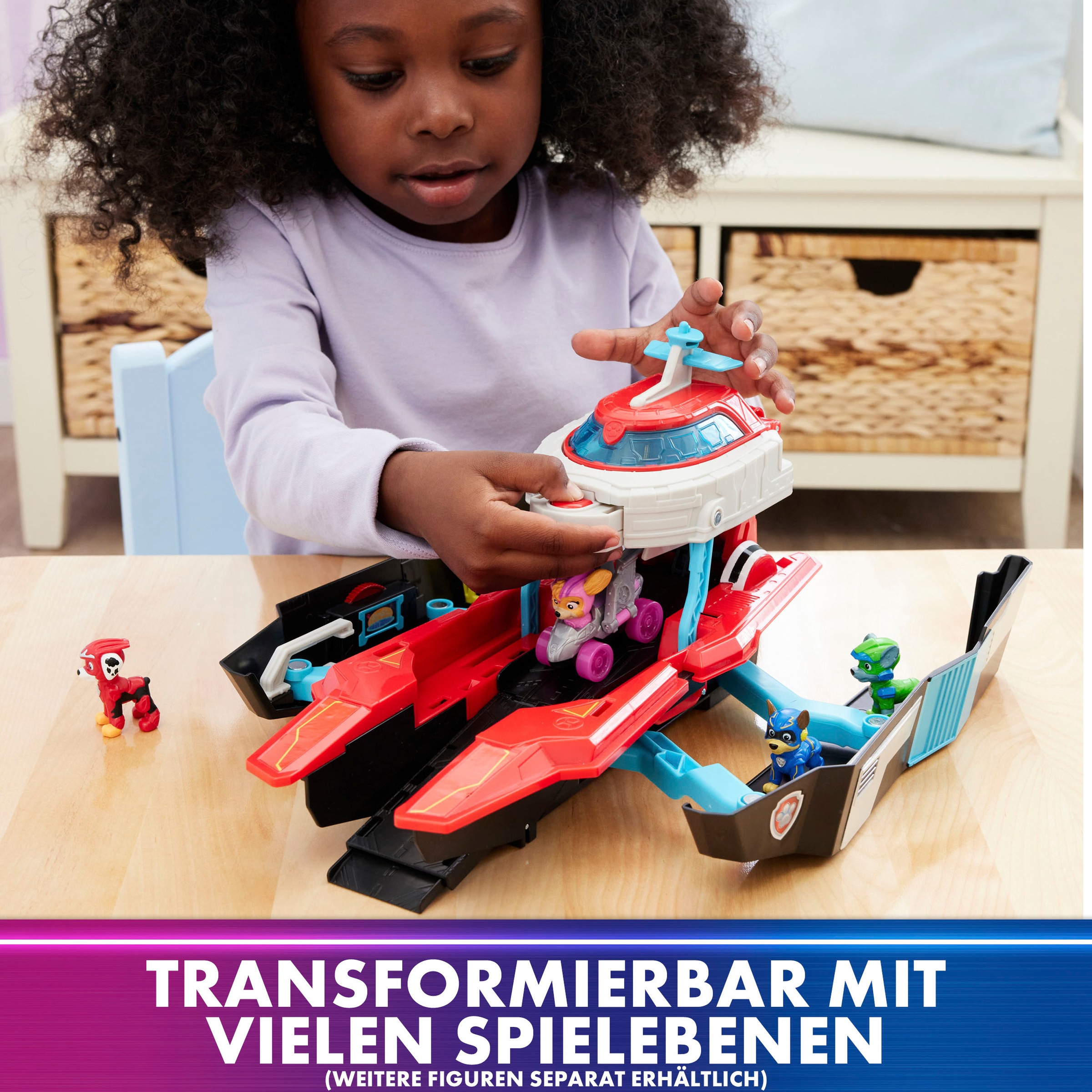 Spin Master Spielwelt »Paw Patrol - Movie II - Pup Squad Mini Marine Aircraft Playset«