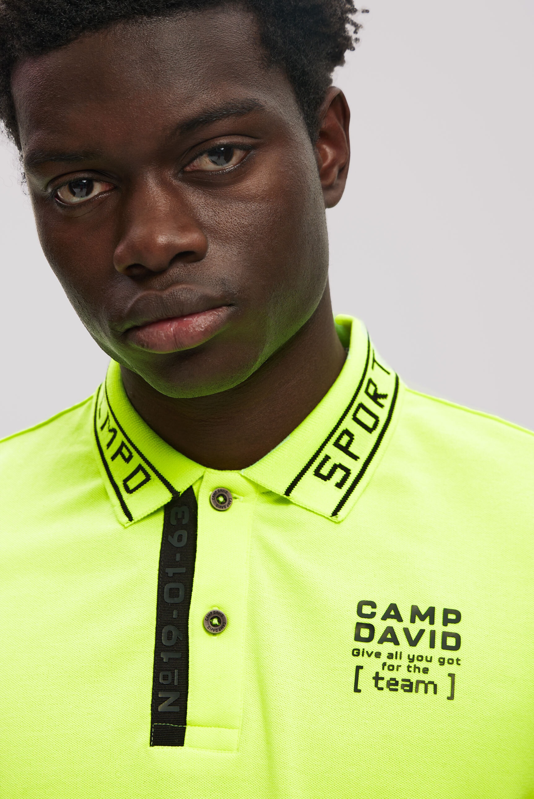 CAMP DAVID Poloshirt, mit Seitenschlitze