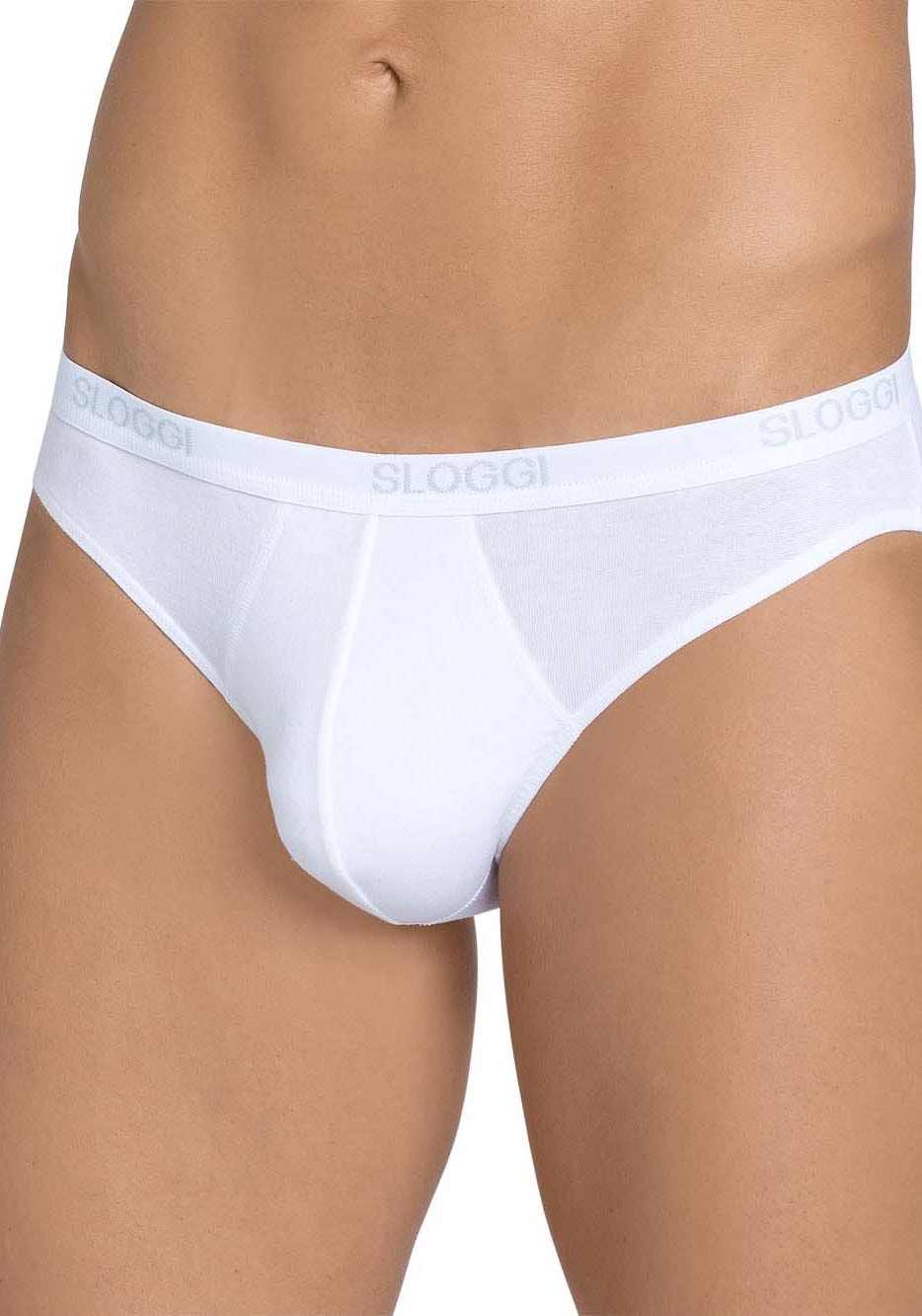 sloggi Slip "men Basic Mini 2P", (2er Pack), elastischer, weicher Taillenbu günstig online kaufen