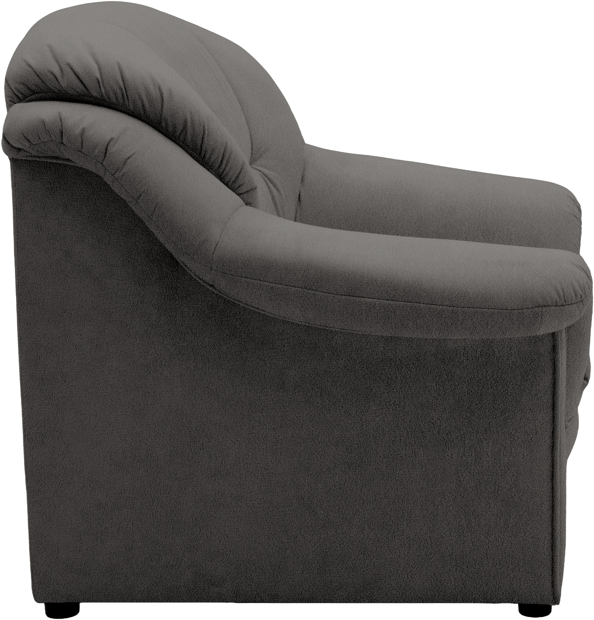 OTTO home Sessel »Nyborg Sitzbreite 48 cm, mittelfester Sitzkomfort« aus pflegeleichtem, weichem Luxus-Microfaser