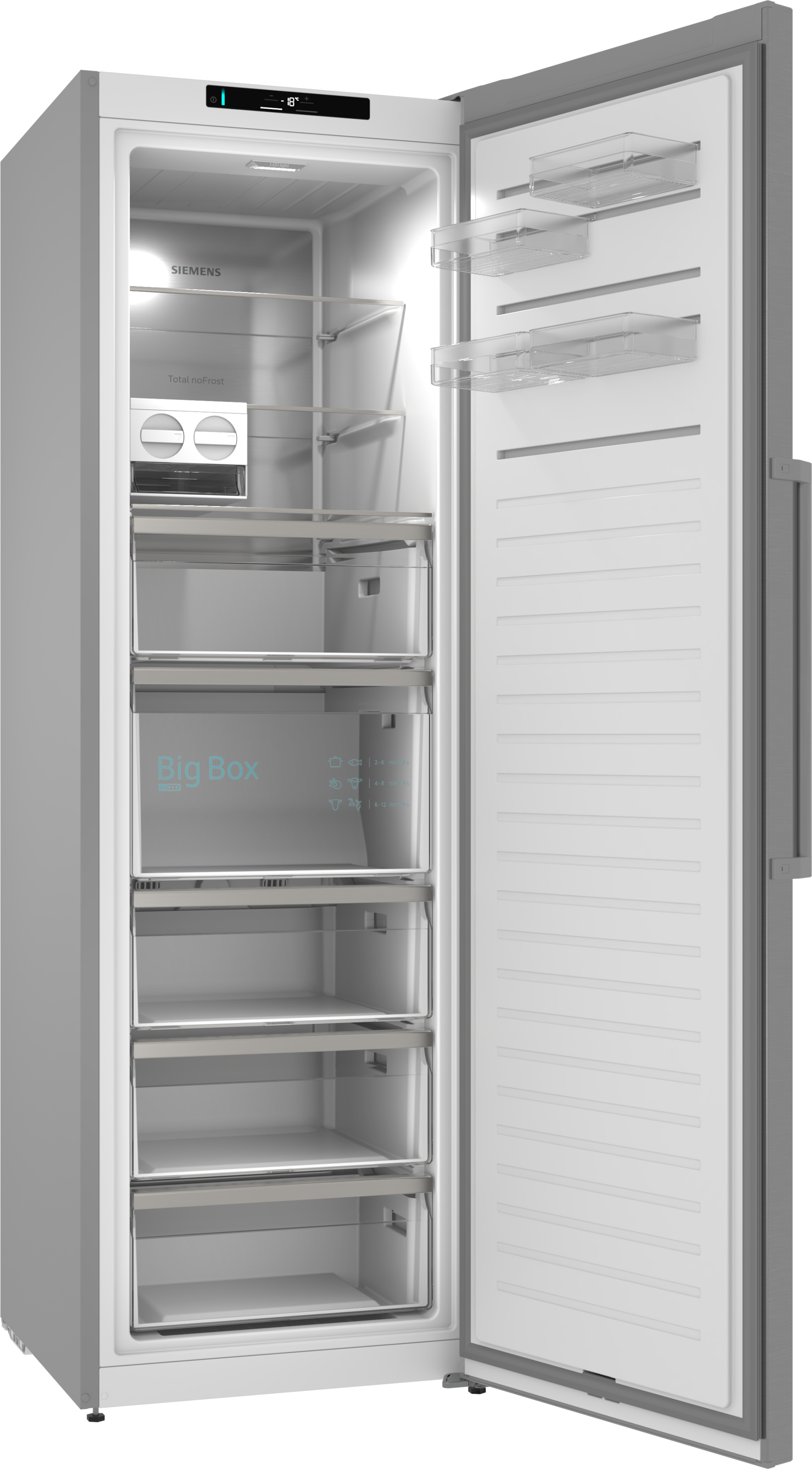 SIEMENS Gefrierschrank iQ500 »GS36NAICG« 186,2 cm hoch 59,5 cm breit
