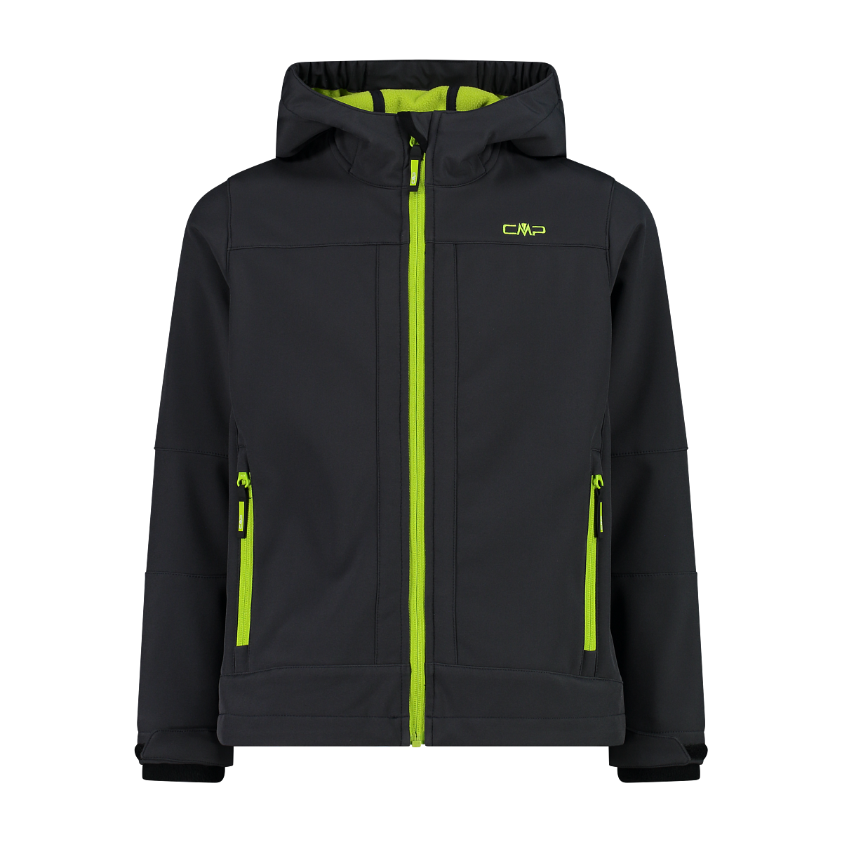 CMP Softshelljacke »KID SOFTSHELL JACKET FIX HOOD für Kinder«, (1 St.), mit Kapuze, Atmungsaktiv & Wärmeisolierend & Wasserabweisend & für Kinder