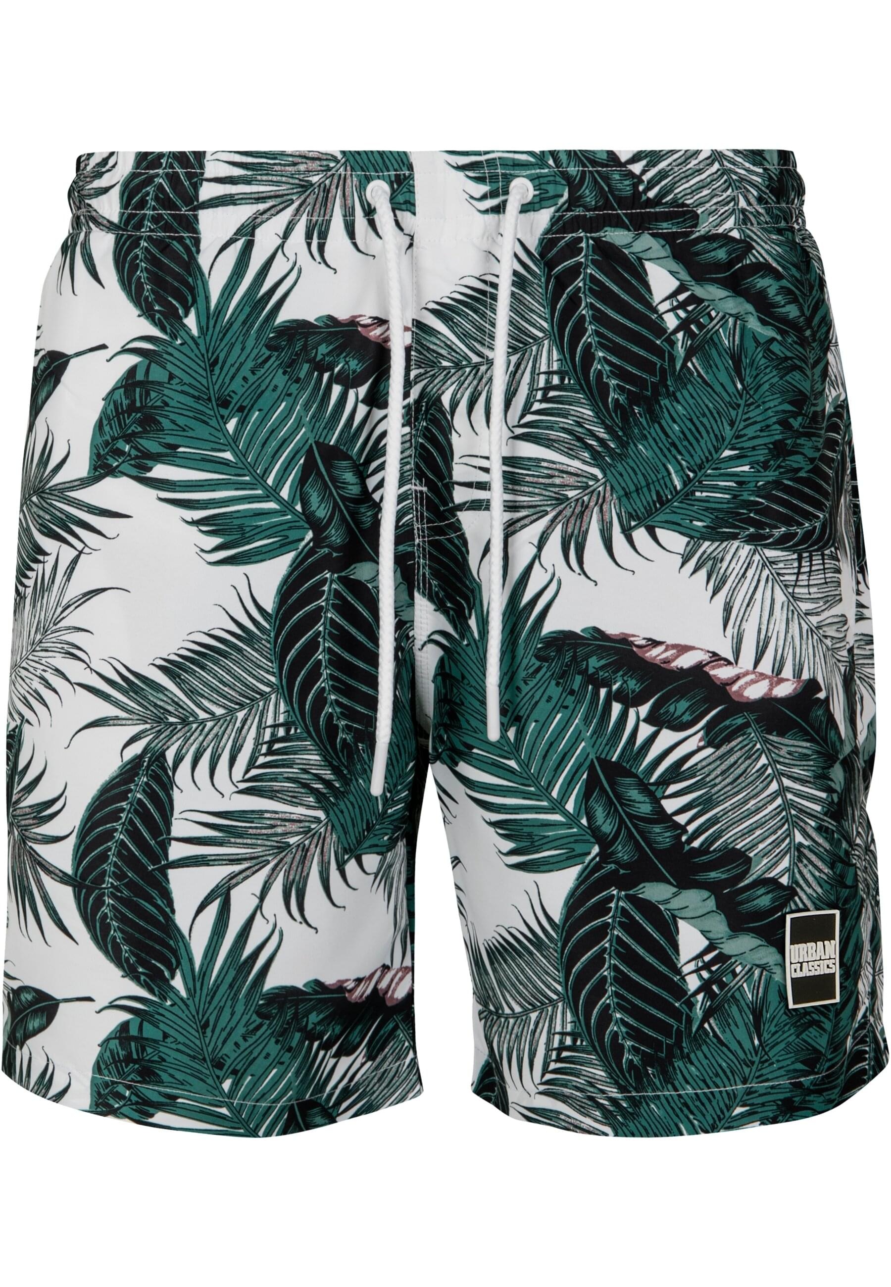 URBAN CLASSICS Badeshorts "Urban Classics Herren Pattern Swim Shorts"