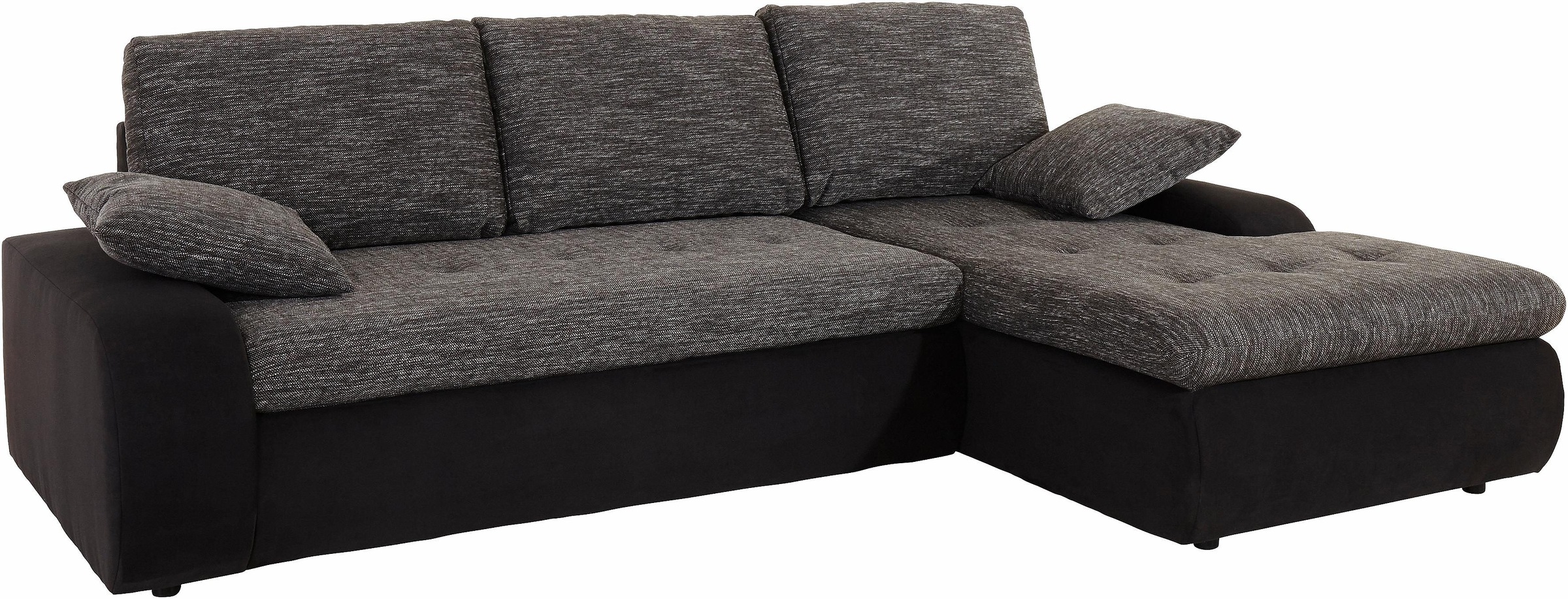 TRENDMANUFAKTUR Ecksofa »Indie, modern und bequem, Materialmix, OTTOs Choice, L-Form«, wahlweise XL oder XXL