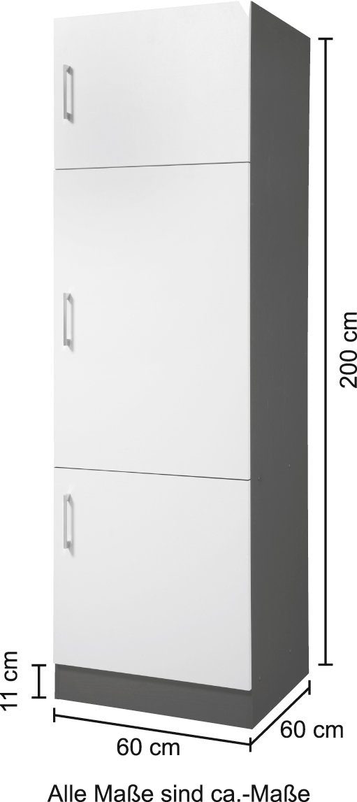 KOCHSTATION Kühlumbauschrank »KS-Paris«, Breite 60 cm