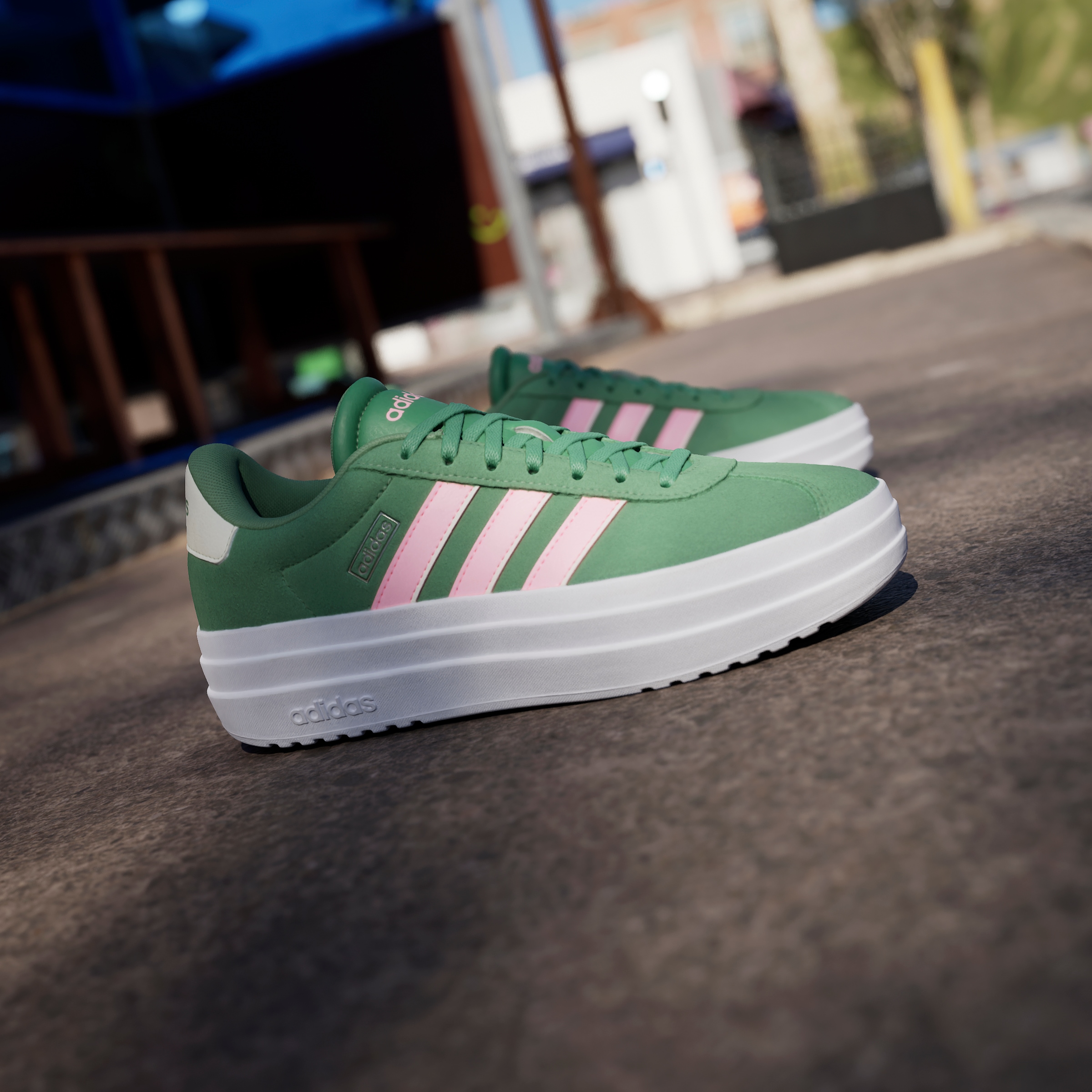 adidas Sportswear Sneaker »VL COURT BOLD«, Design auf den Spuren des adidas Gazelle Bold