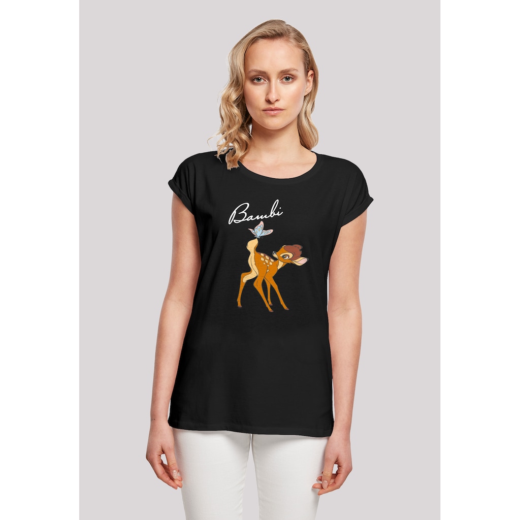 F4NT4STIC T-Shirt »Disney Bambi Schmetterling Tail«