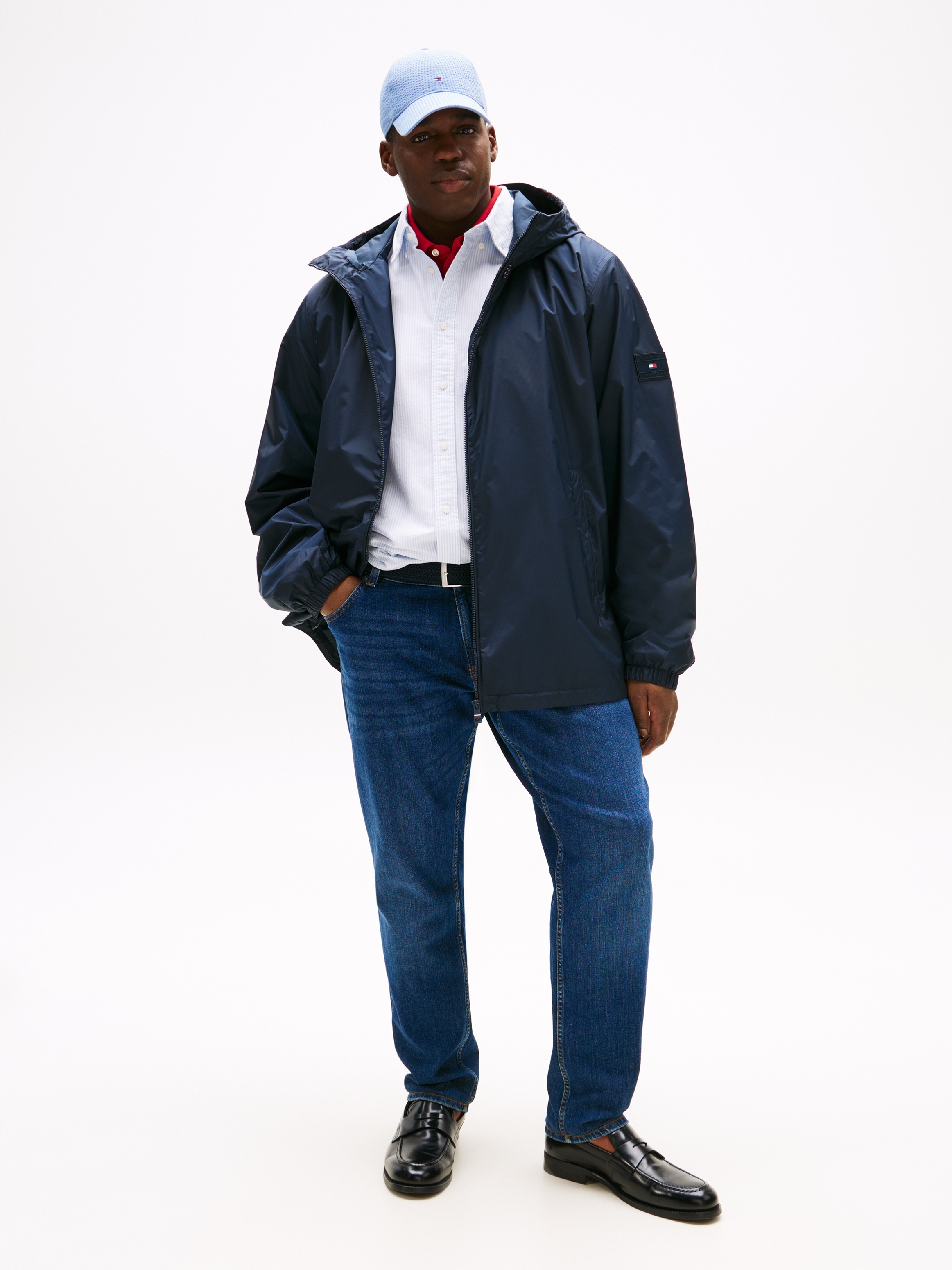 Tommy Hilfiger Big & Tall Outdoorjacke "BT-RWB HOODED JACKET-B", mit Kapuze günstig online kaufen