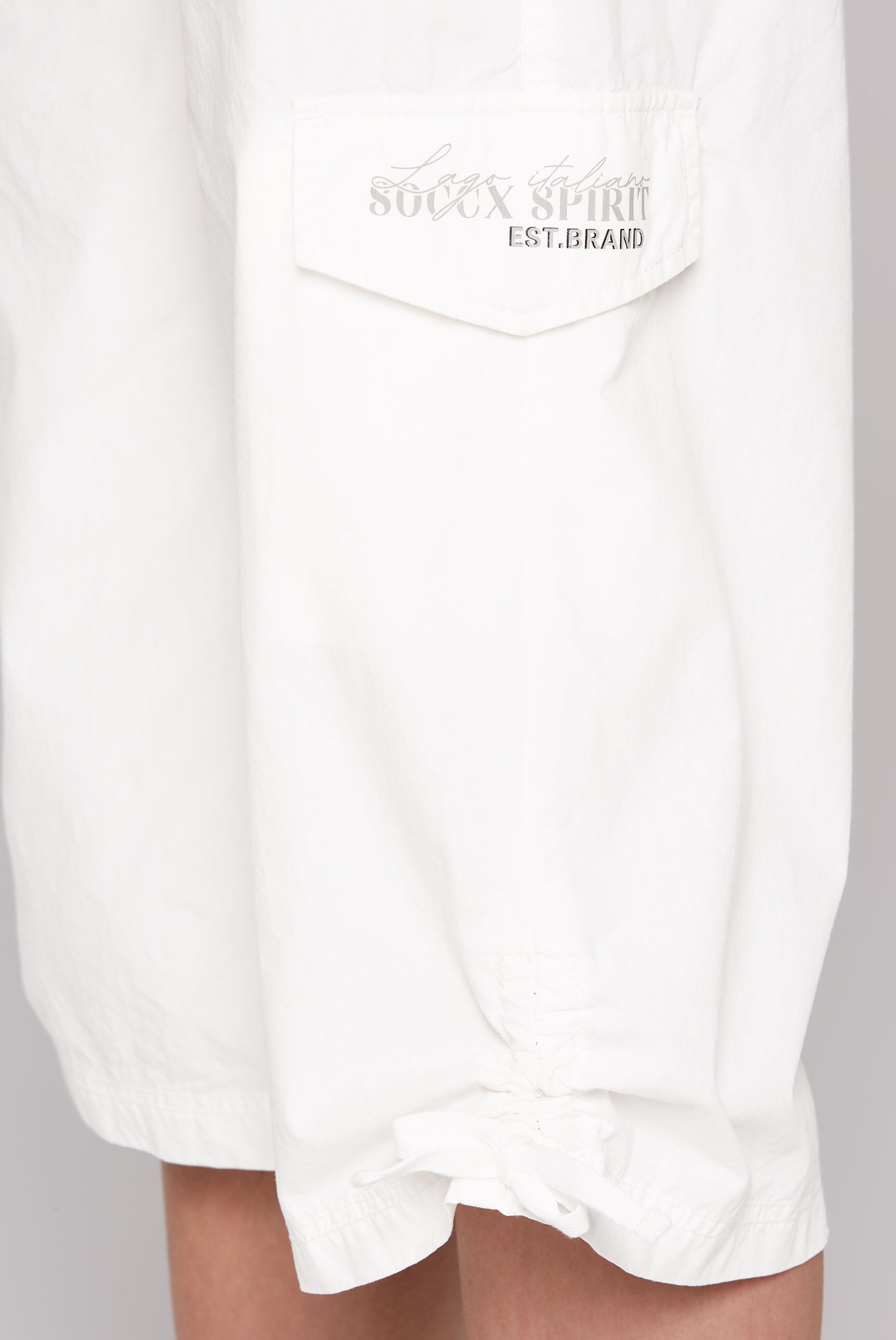 SOCCX Shorts, mit Bindeband am Saum