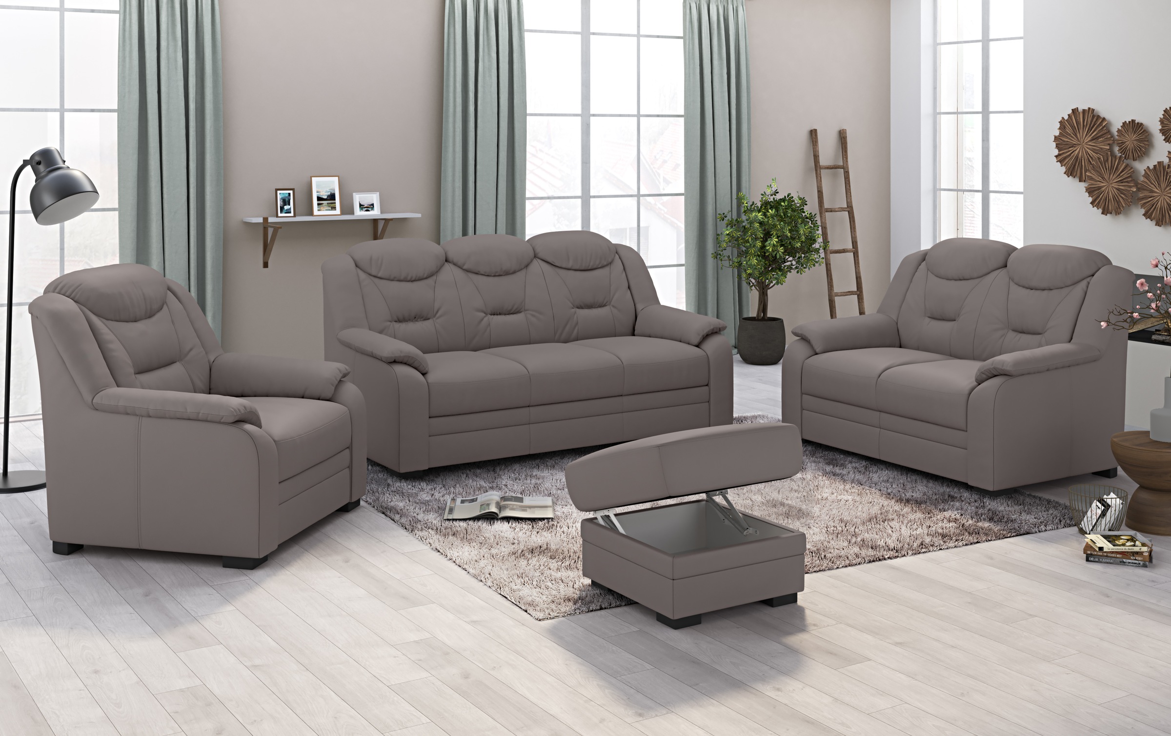 COTTA 2-Sitzer »Marcus«, Sofa mit hoher Rückenlehne