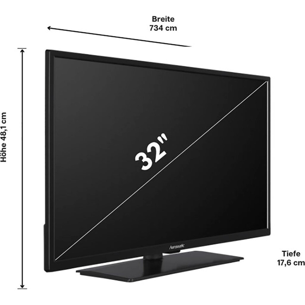 Hanseatic LED-Fernseher »32H800HDS«, 80 cm/32 Zoll, HD ready, Android TV-Smart-TV