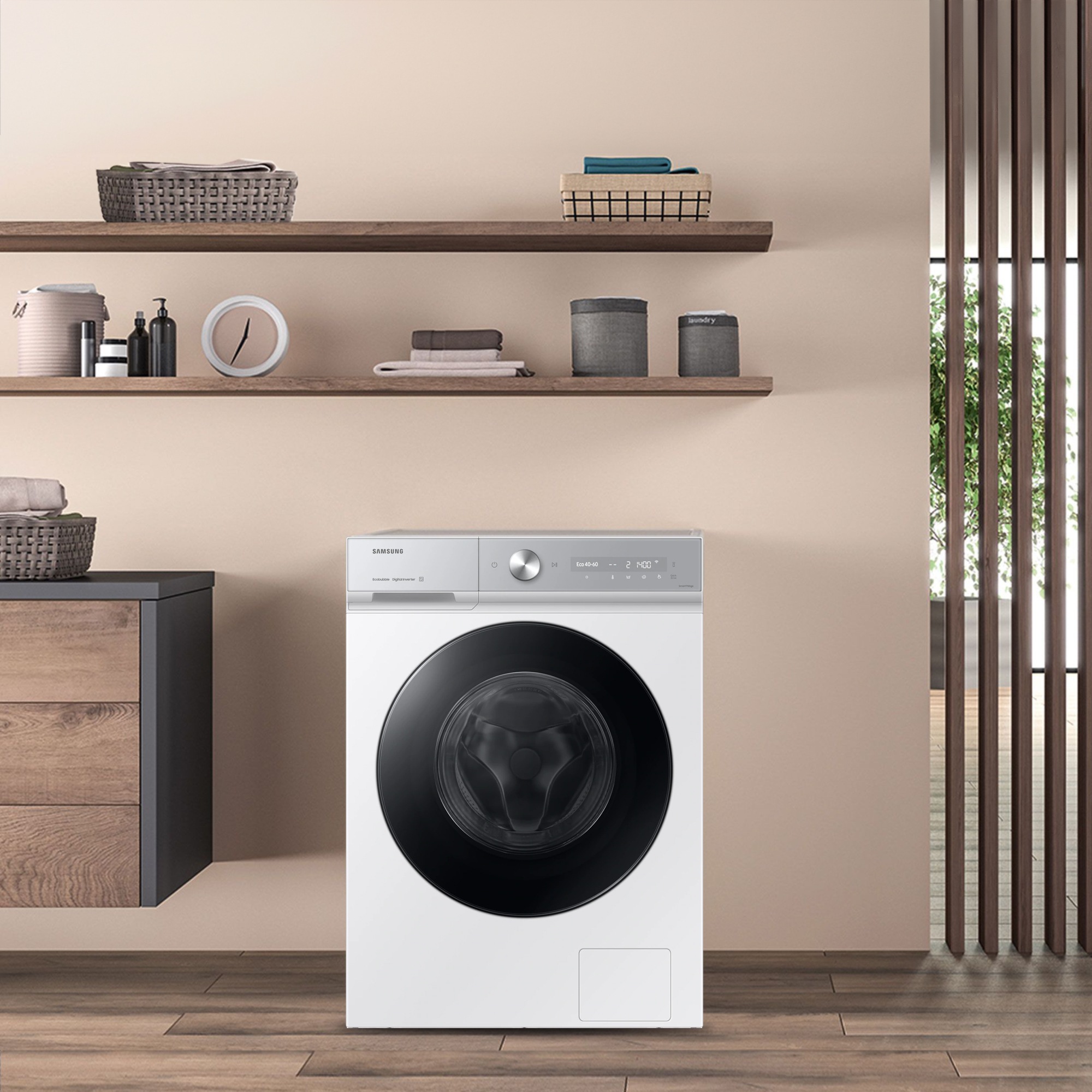 Samsung WW8400D, BESPOKE Waschmaschine, QuickDrive, AI Wash, 1-11 kg, EEK: A (-40%)