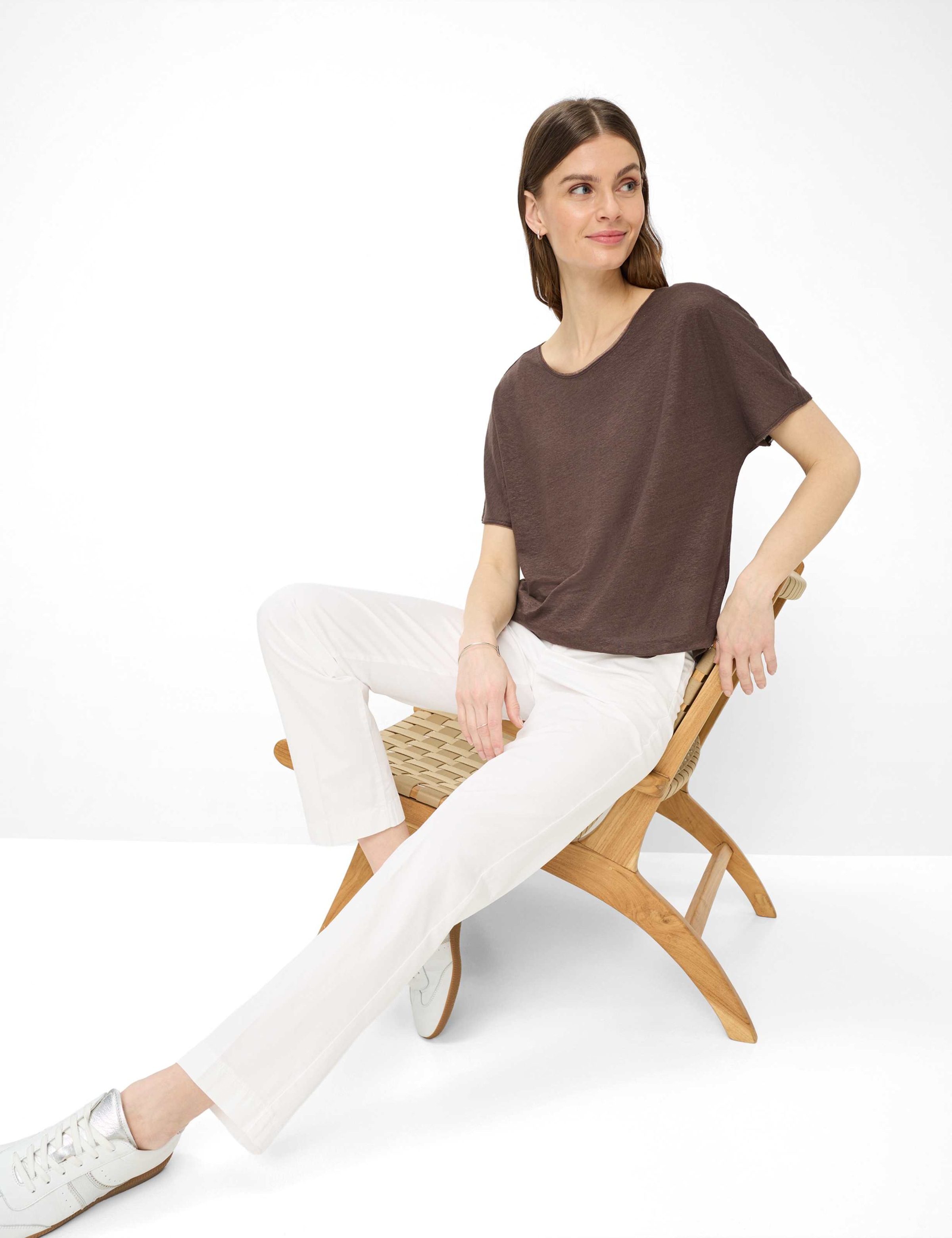 BRAX Madison 5-Pocket Trousers White Size 48 3