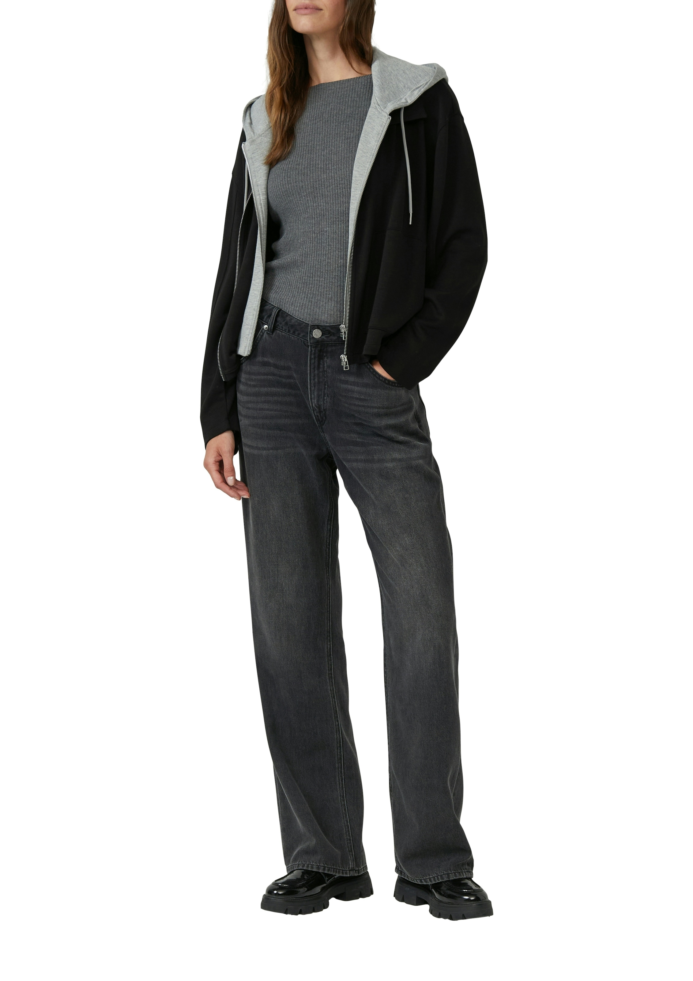 s.Oliver Langarmshirt mit U-Boot-Ausschnitt