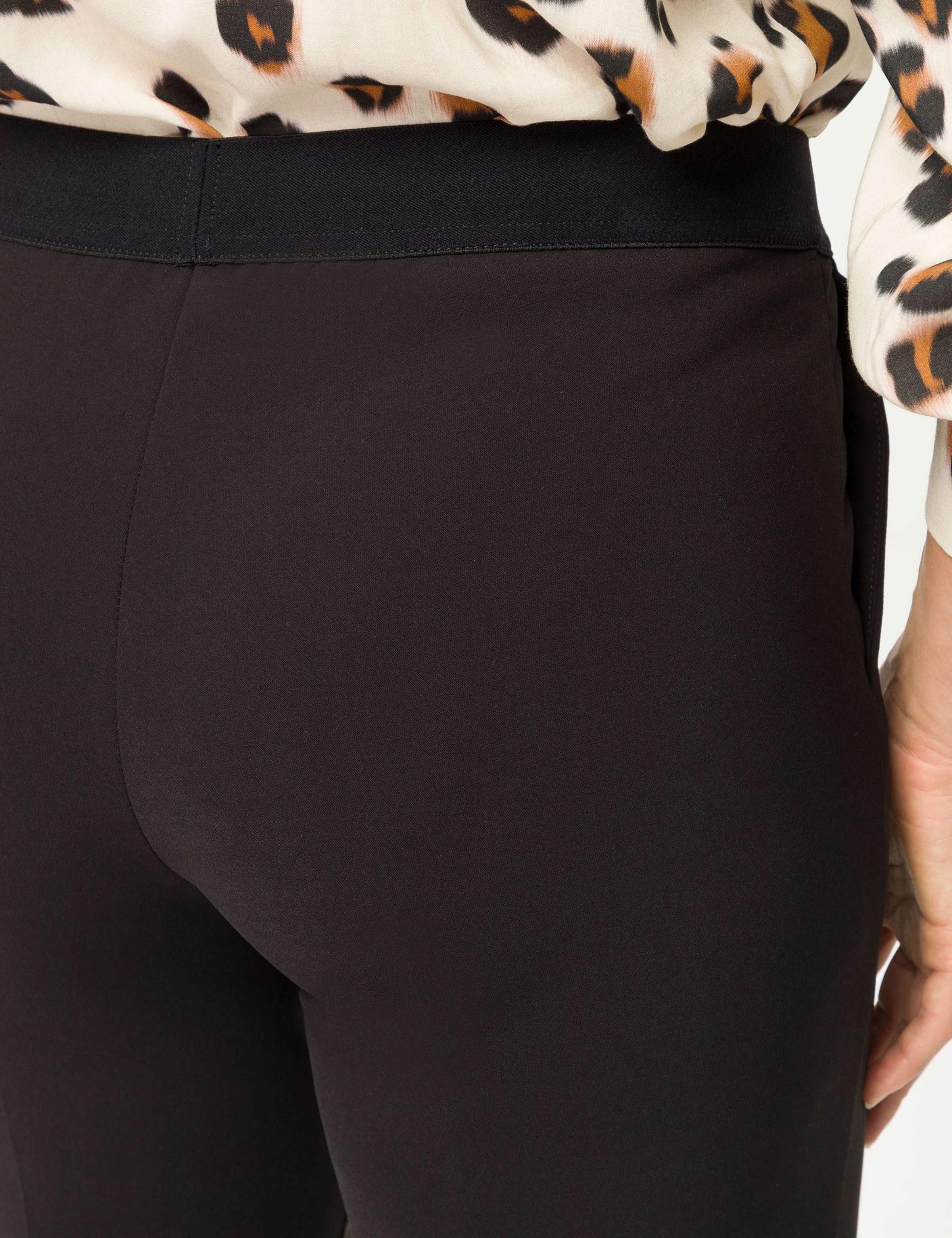 Raphaela By Brax Tailored Trousers Super Slim Fit Black 48 Short 3