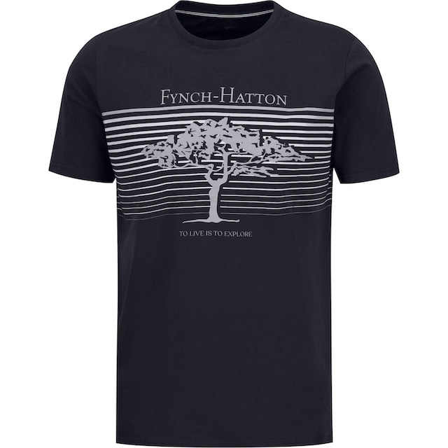 FYNCH-HATTON Kurzarmshirt »T-Shirt«, (1 tlg.) ▷ kaufen | BAUR