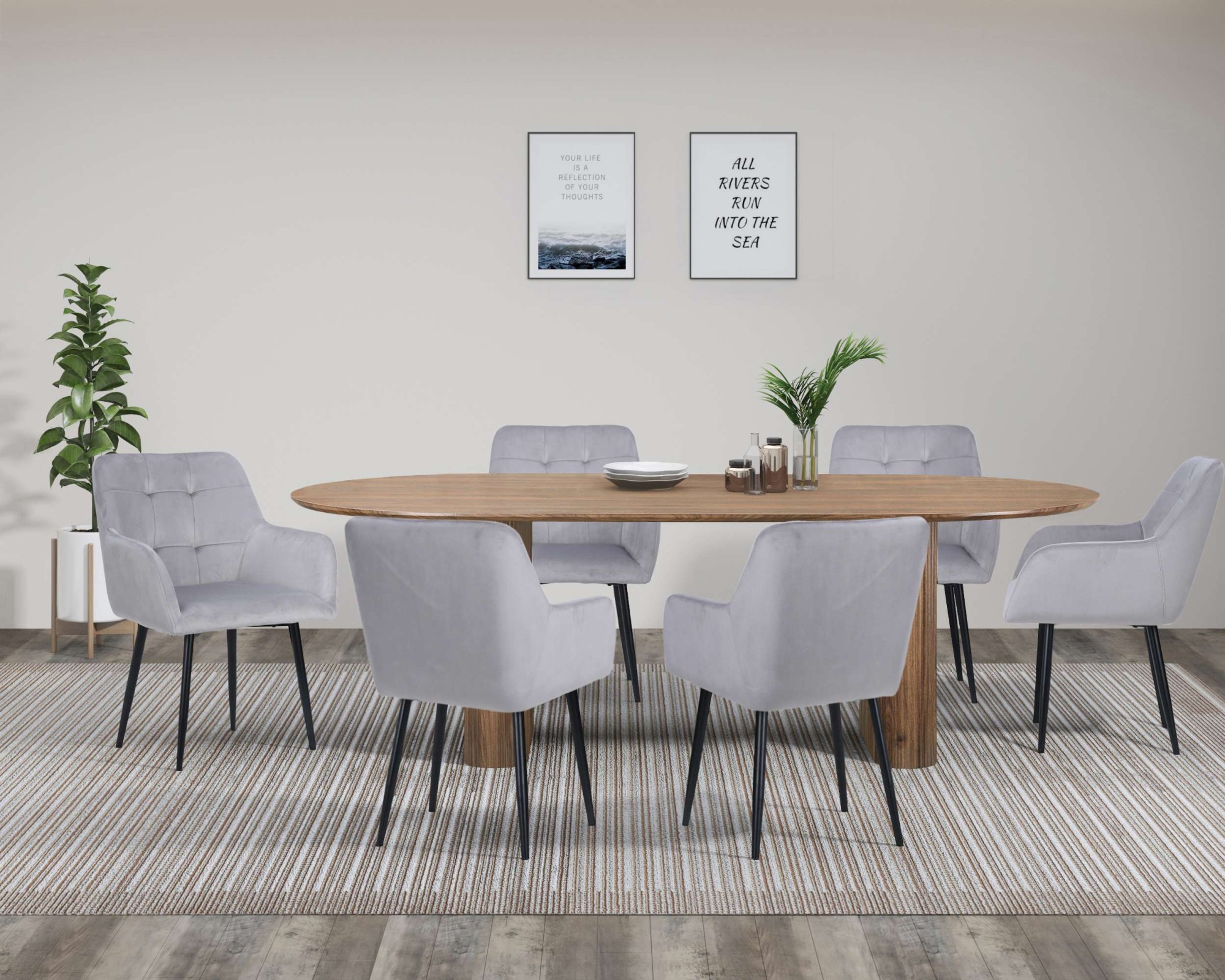 OTTO home Esszimmerstuhl »Bostony« () 2 Stk.gepolsterte Rückenlehne, Armlehne und Sitzfläche, Sitzhöhe 49 cm