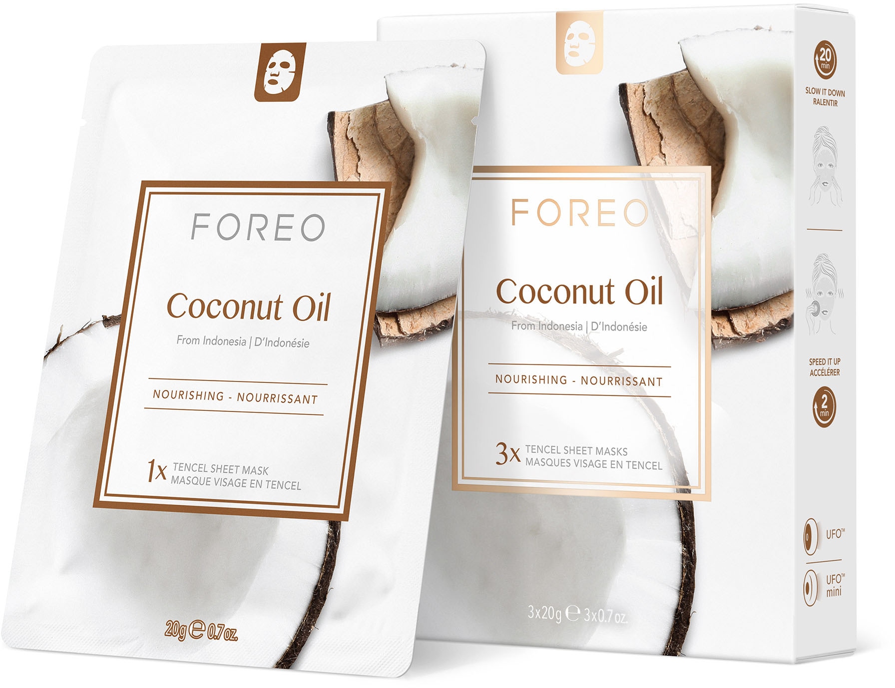 Masks Sheet Face BAUR FOREO Gesichtsmaske Coconut Collection | kaufen Oil« To »Farm