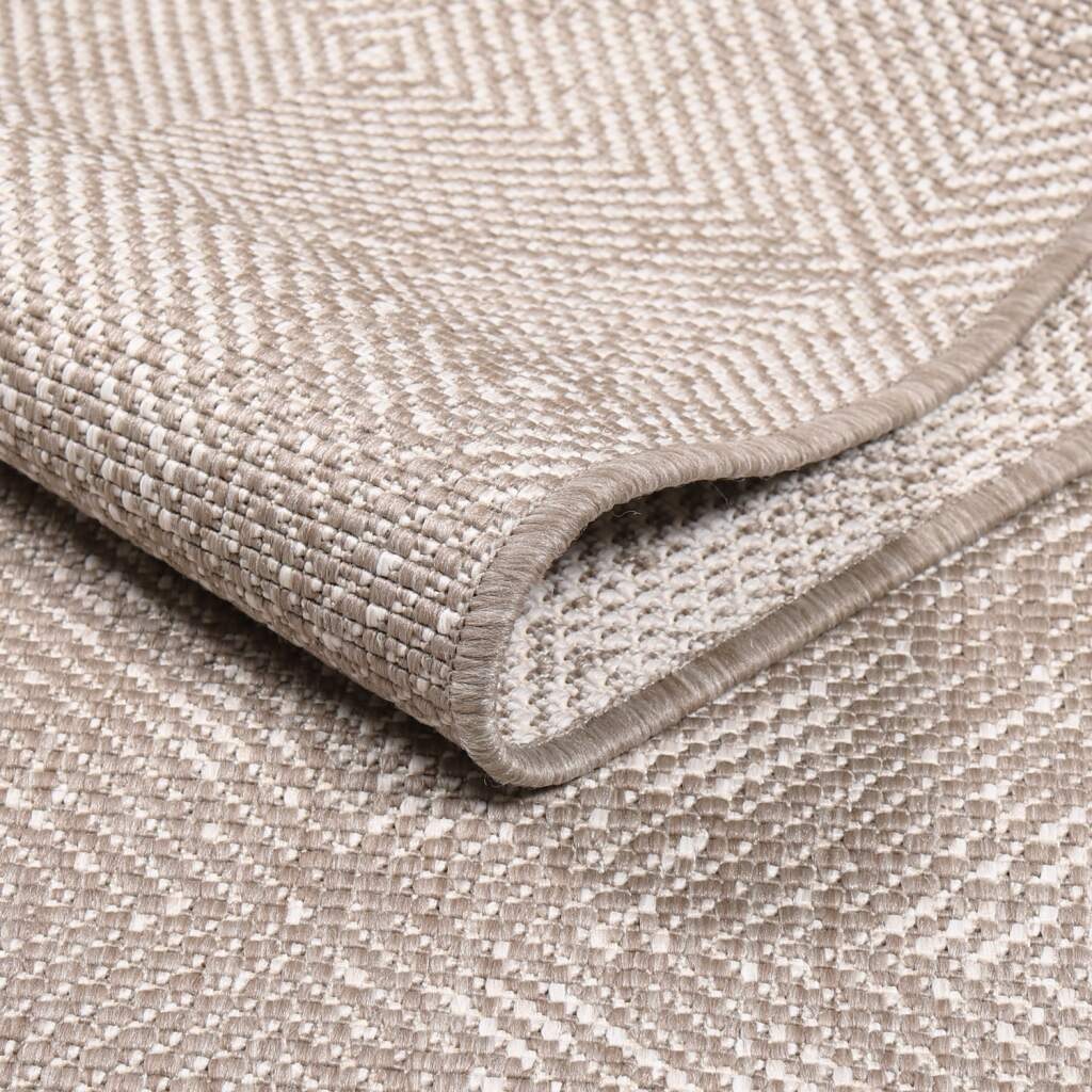 Thumbnail - Carpet City Outdoorteppich "DUO RUG 5845" rechteckig 5 mm Höhe Wendeteppich Wetterfest In- & Outdoor, Balkon, Terrasse, ...