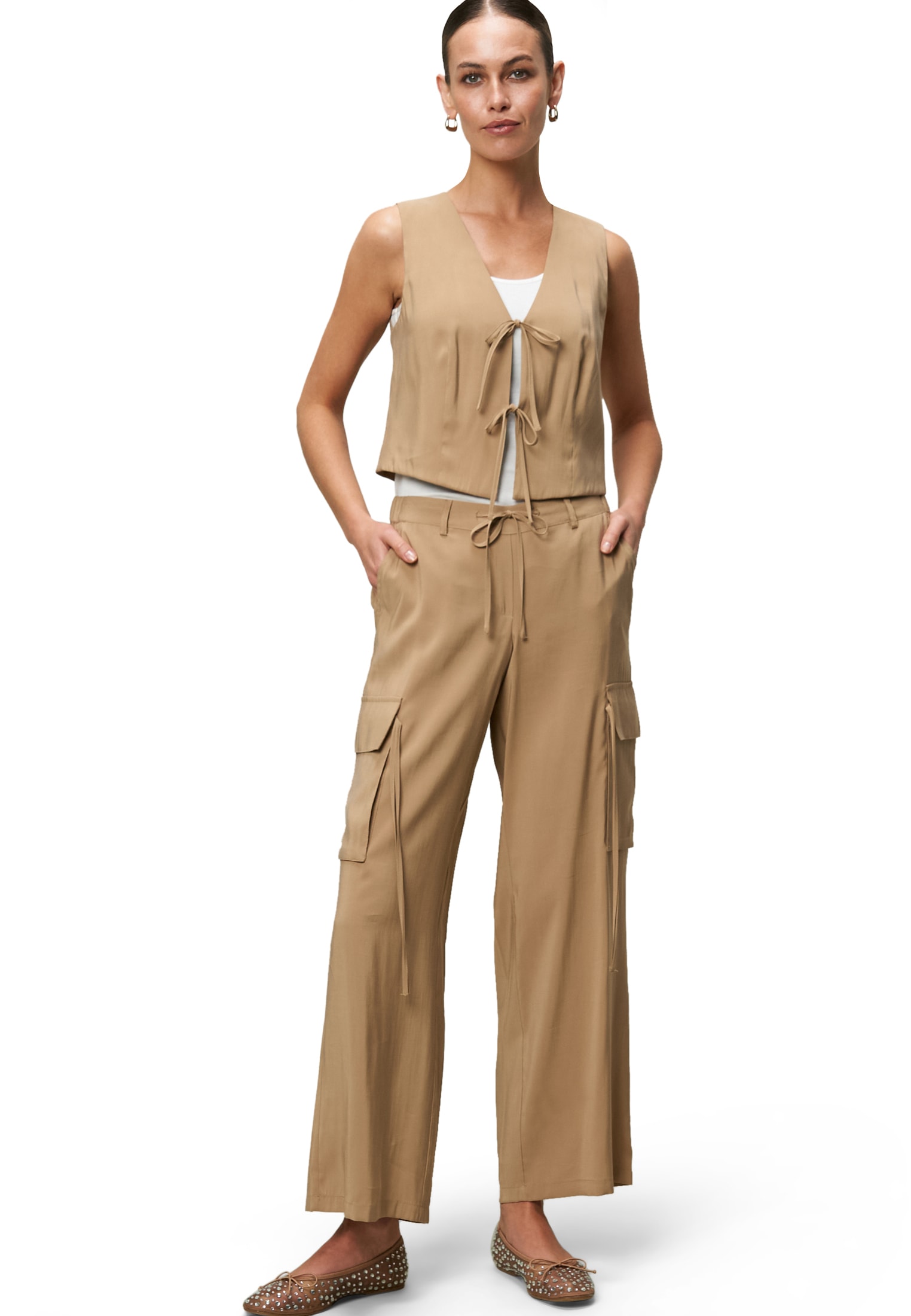 Zero Jackenblazer »zero Weste zum Binden«, weiteres Detail