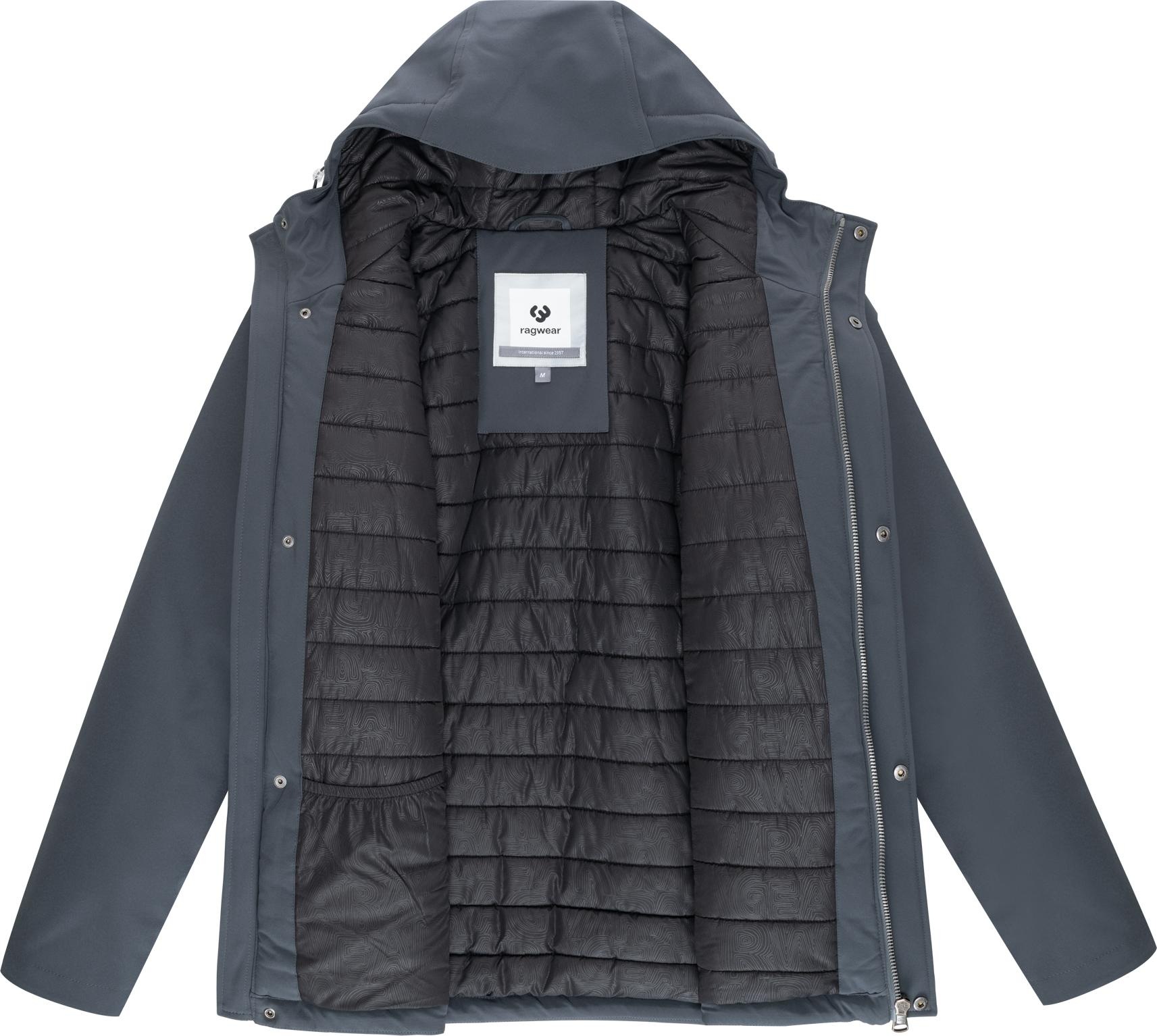 Ragwear Funktionsjacke »Shellis YOUMODO« mit Kapuze Wasserdichte Softshelljacke mit Kapuze
