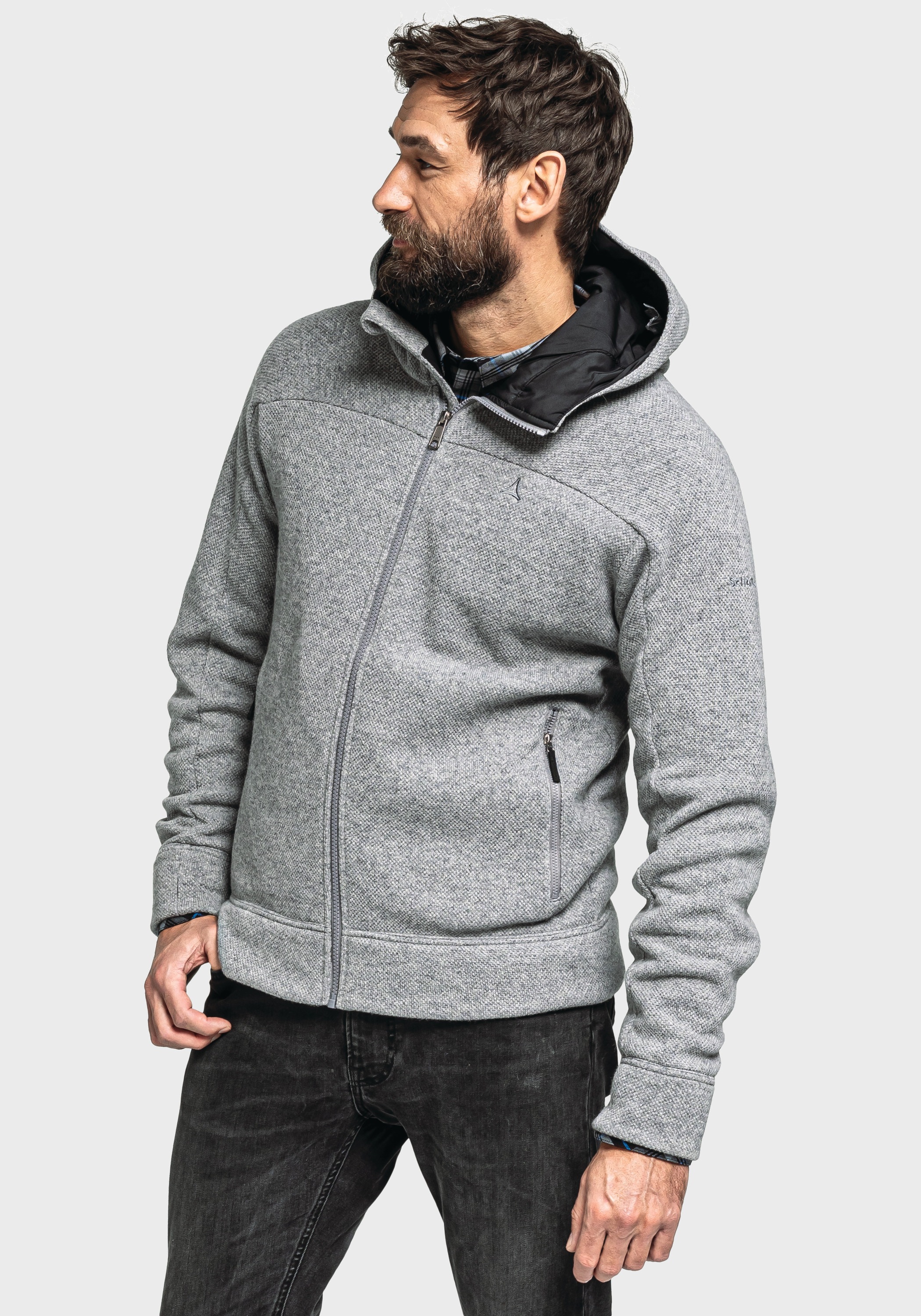 Schöffel Fleecejacke »Fleece Hoody Lakefield M«, mit Kapuze