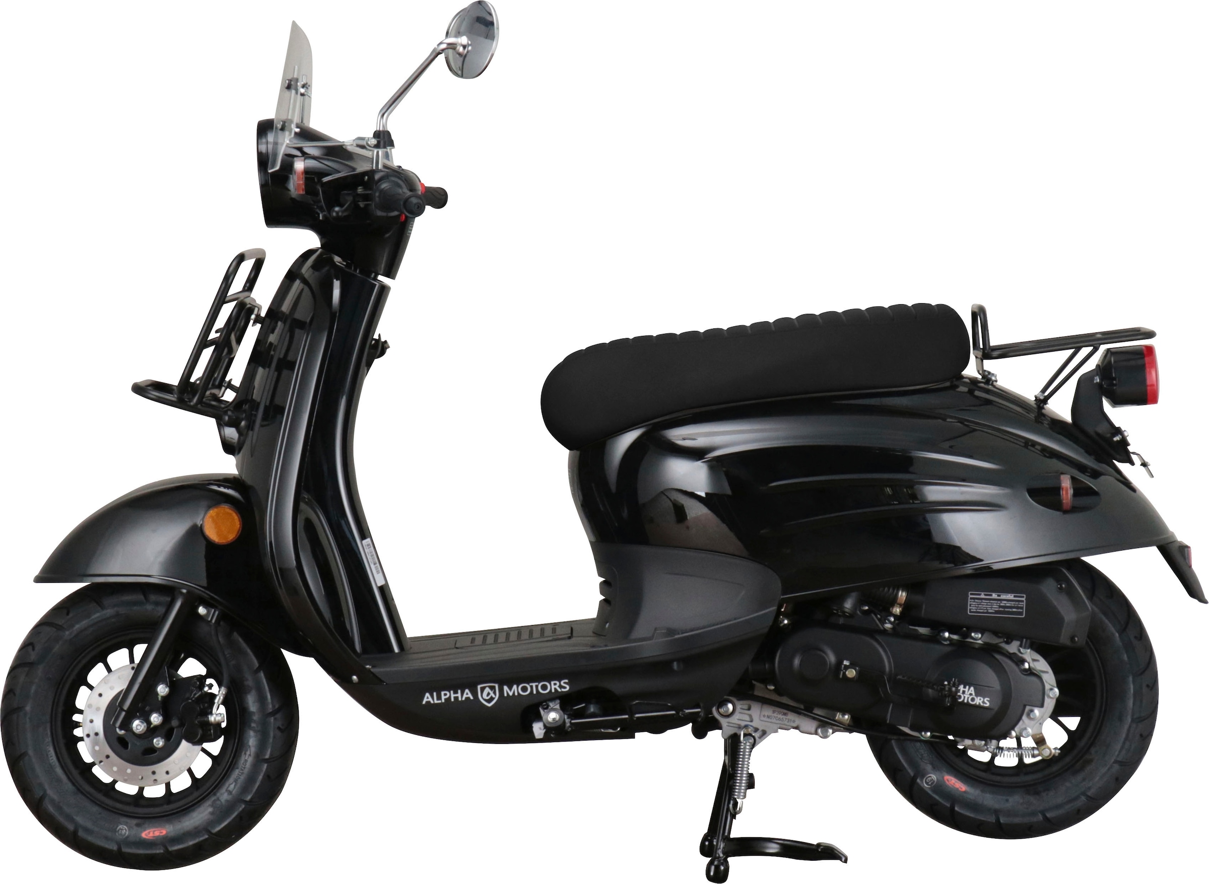 Alpha Motors Motorroller »Adria«, 50 cm³, 45 km/h, Euro 5, 3,1 PS, (inkl. Windschild), mit Lenkerschloss und Windschild