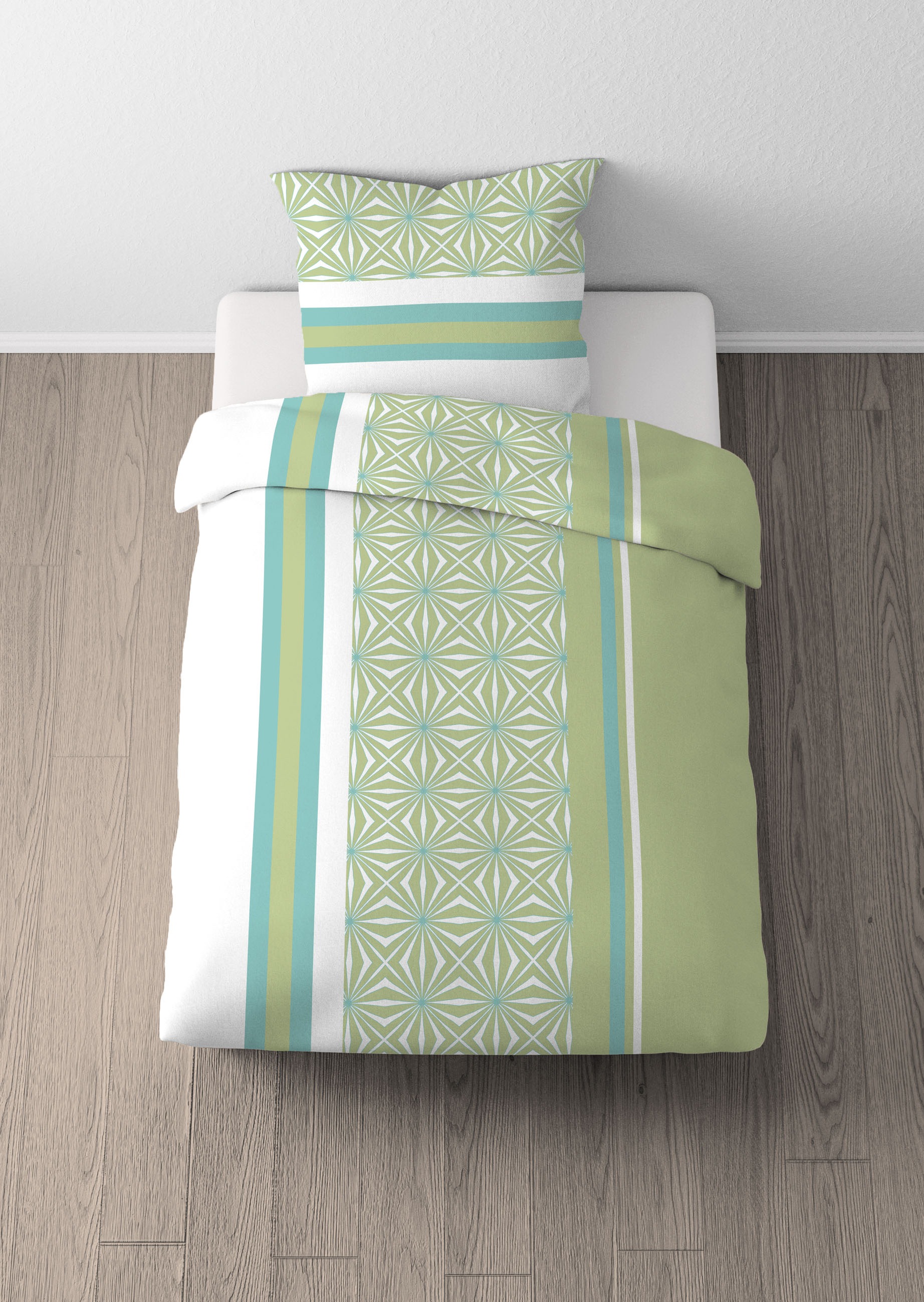 Castell - Markenbettwäsche Bettwäsche "0400905" 2 Stk. tlg. hautsympathisch günstig online kaufen