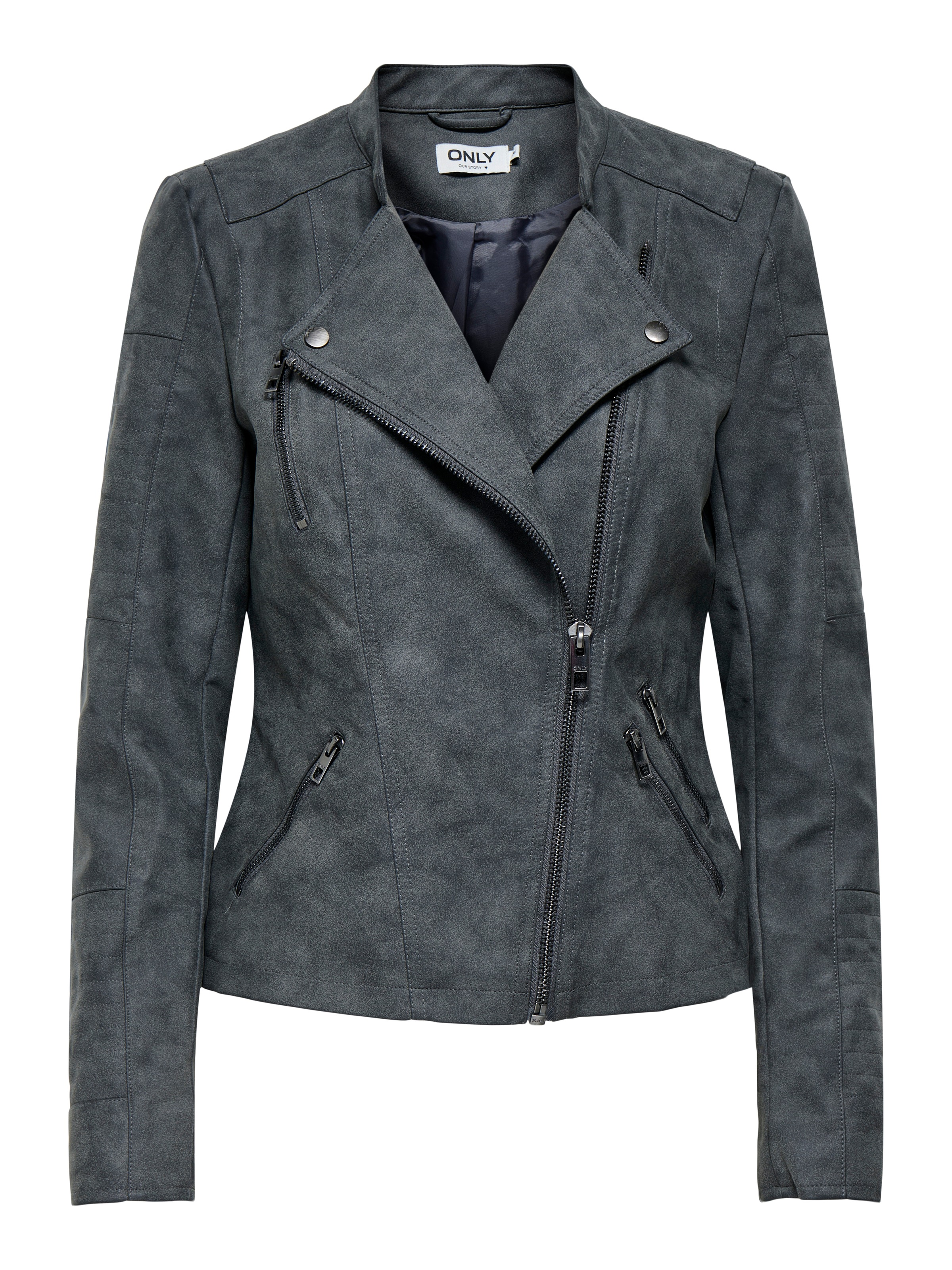 ONLY Lederimitatjacke "ONLAVA FAUX LEATHER BIKER OTW NOOS", mit Biker-Detai günstig online kaufen