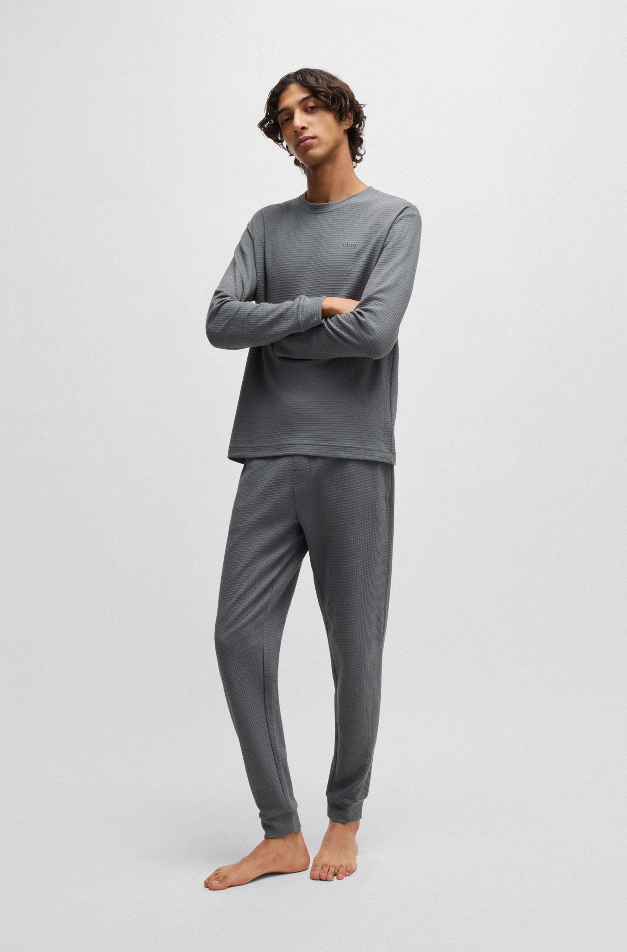 HUGO Underwear Pyjamaoberteil »Austin LS Shirt«