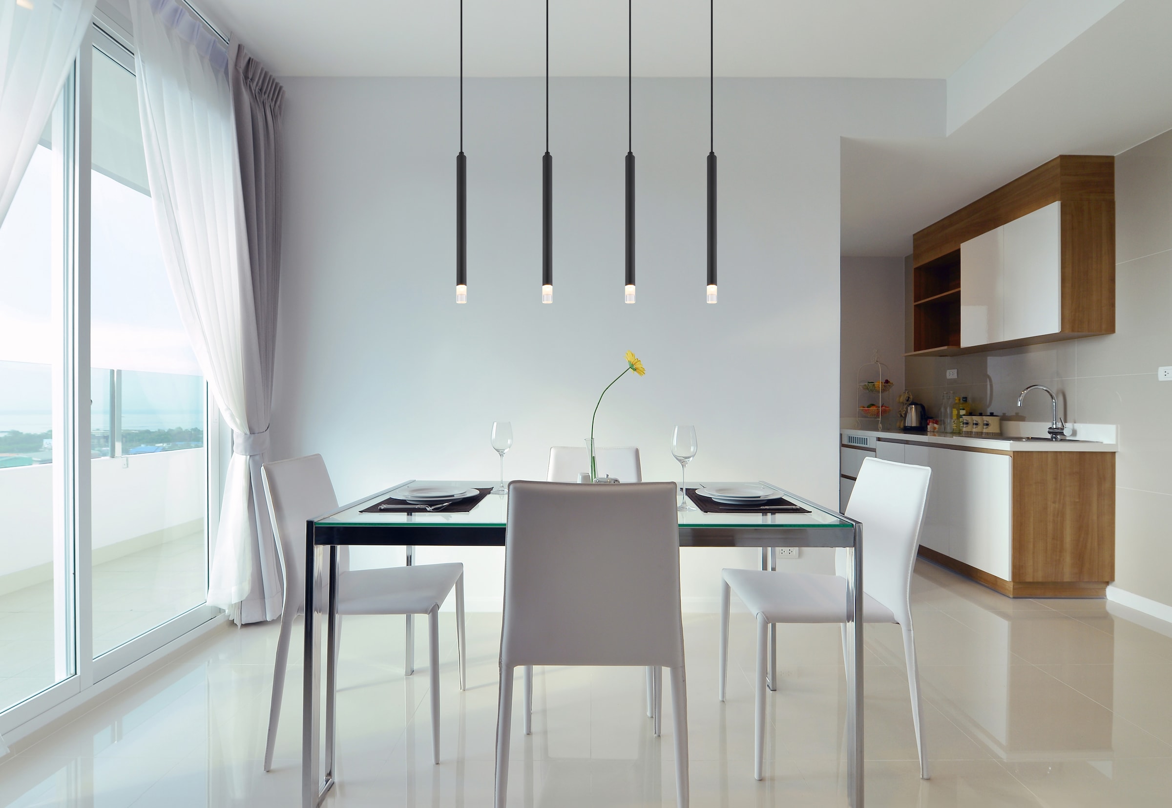 GLOBO LIGHTING Hängeleuchte »RYAN«, Leuchtmittel G9 | ohne Leuchtmittel, Hängelampe/Pendelleuchte/Esszimmer/Wohnzimmer/Esstisch