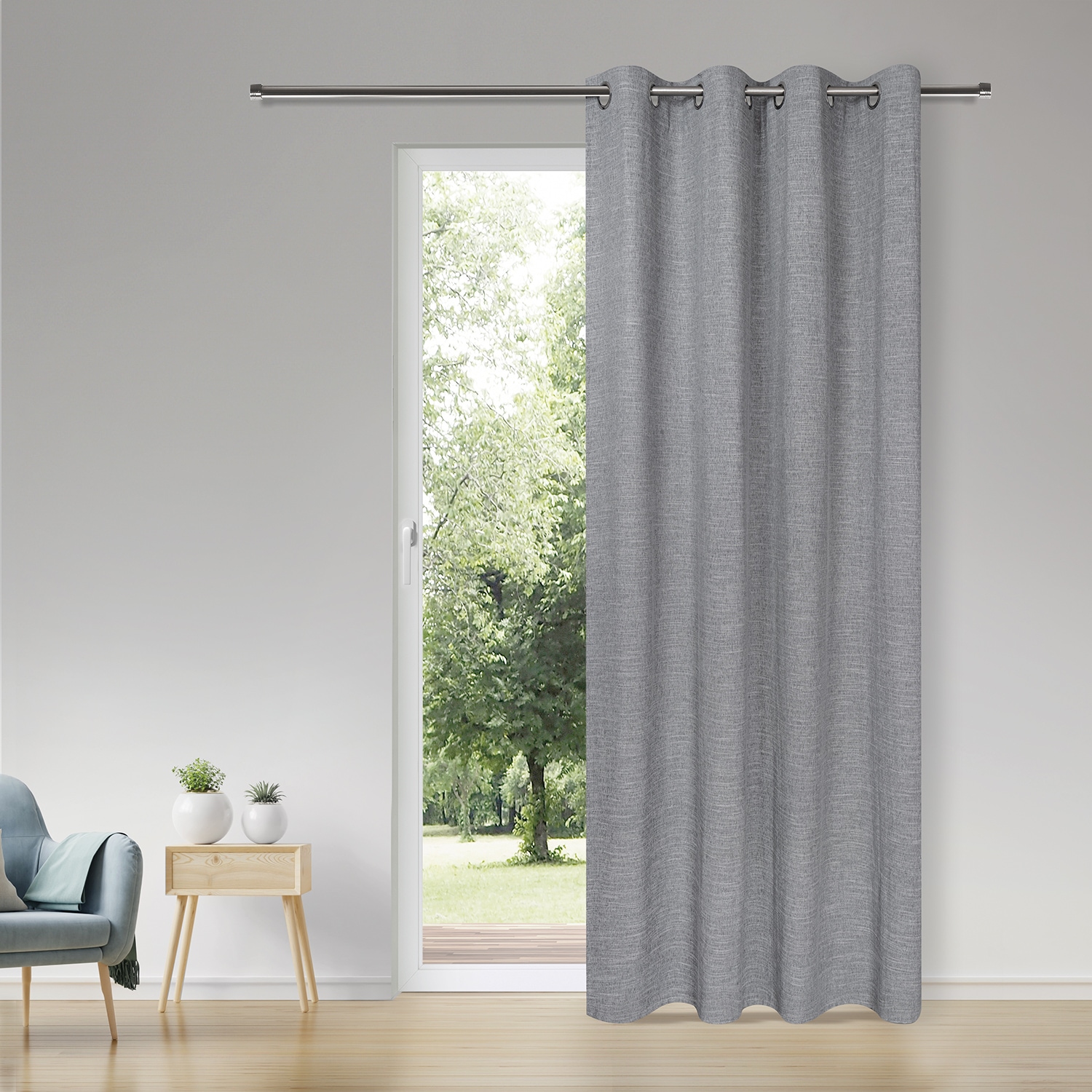 Gerster Vorhang "Garrit" Ösen 1 Stk. tlg. SB-Ösenschal "Garrit" günstig online kaufen