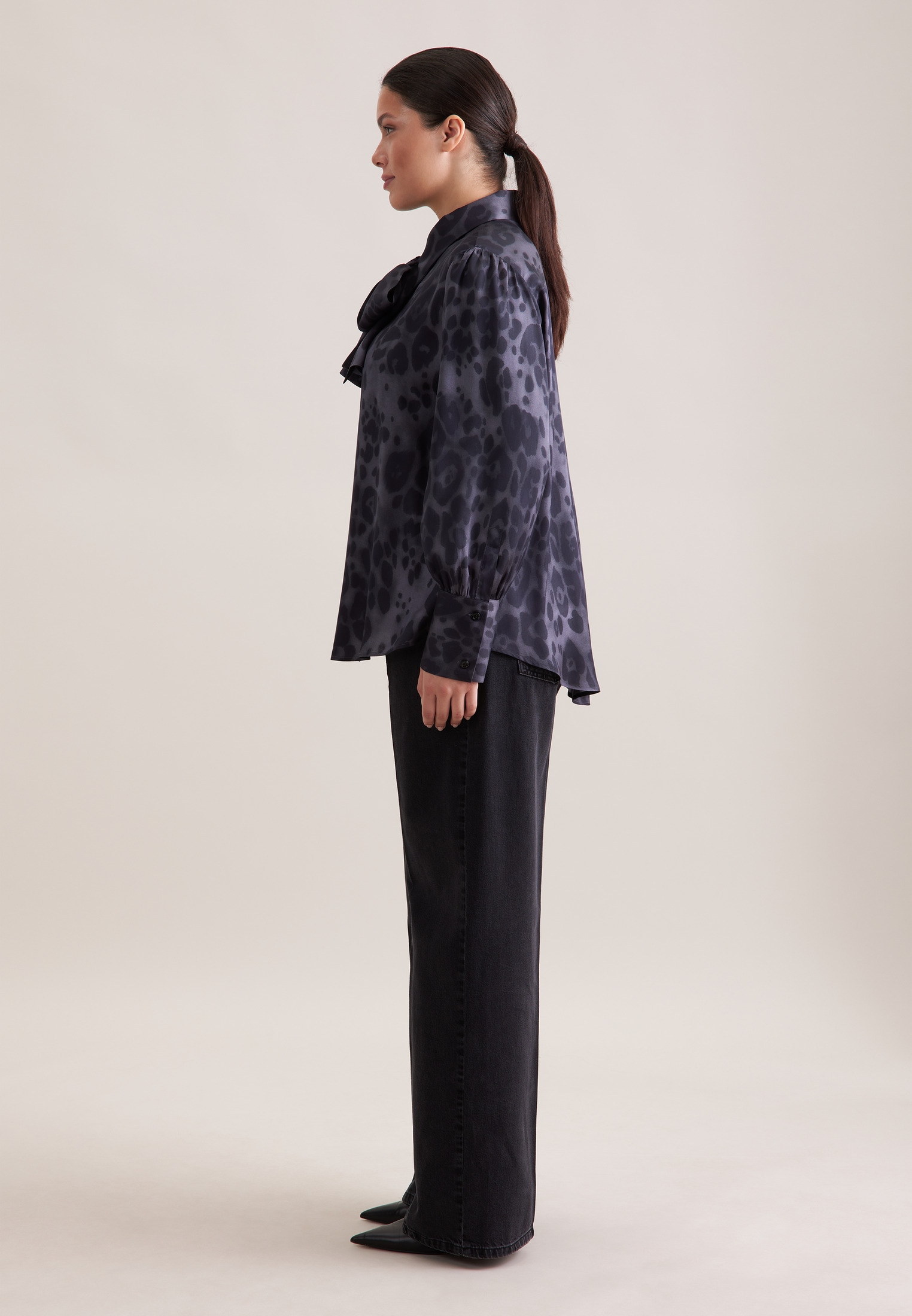 seidensticker Klassische Bluse »Schwarze Rose« 1/1 Druck