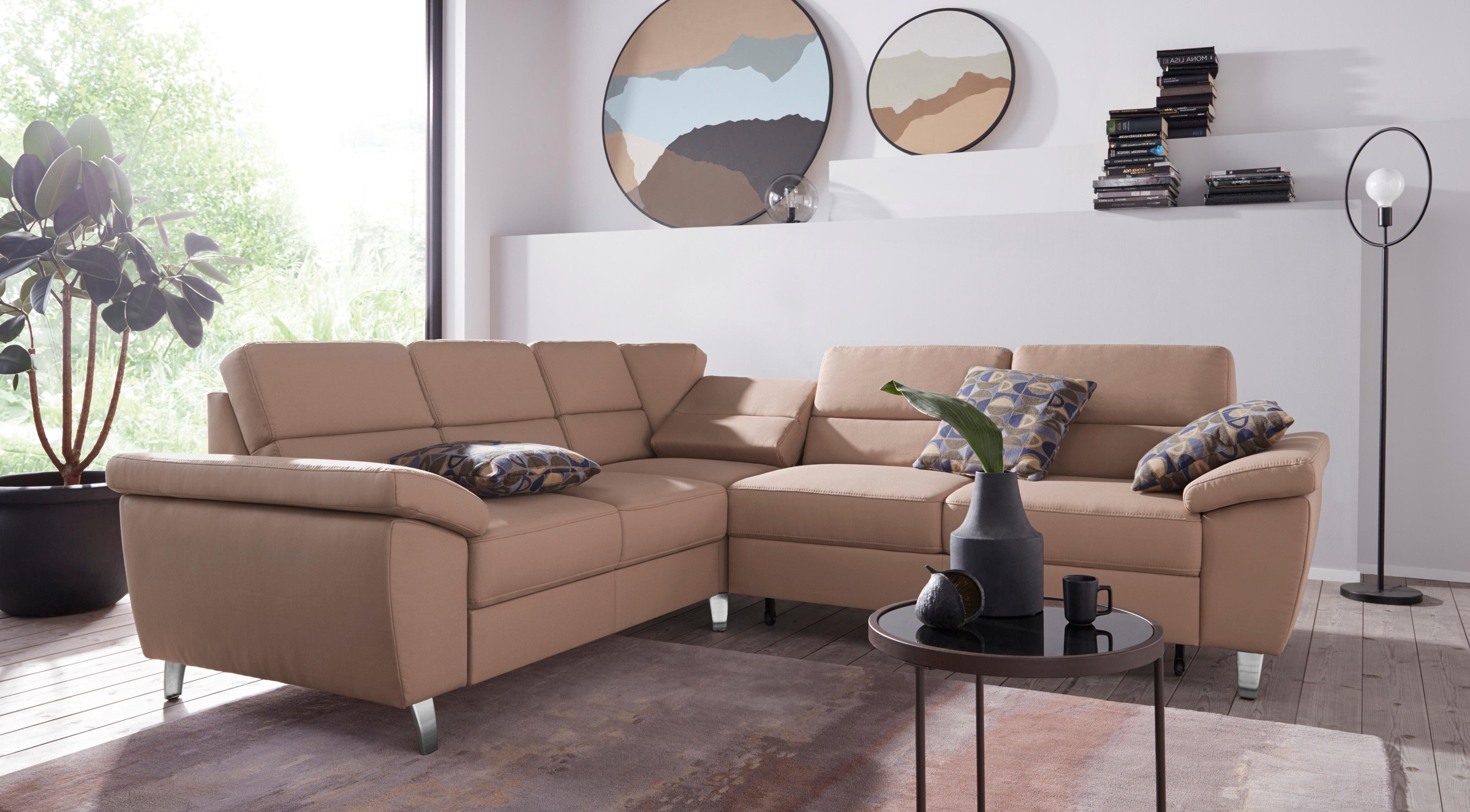 sit&more Ecksofa "Sorano L-Form", wahlweise mit Bett- und Relaxfunktion, in günstig online kaufen